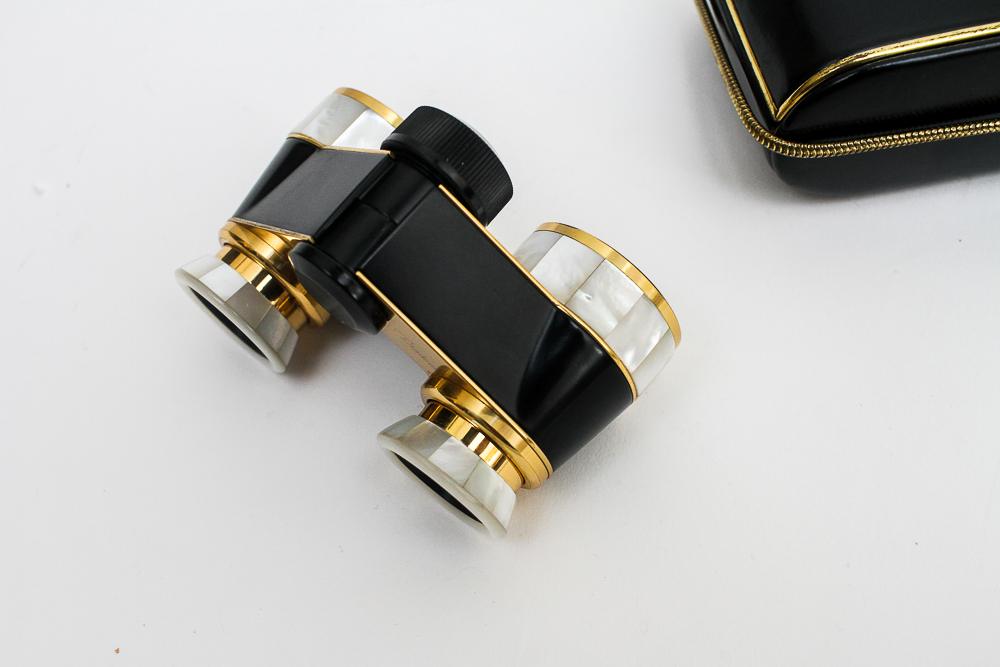 Carl Zeiss "Diadem" Opera Glasses With Mother of Pearl