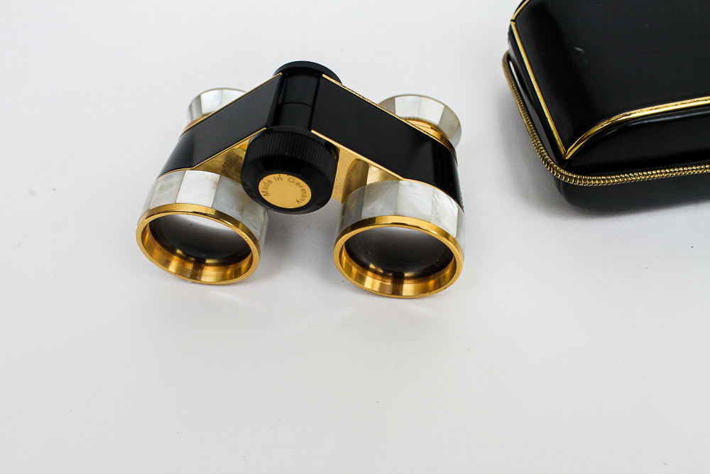 Carl Zeiss "Diadem" Opera Glasses With Mother of Pearl