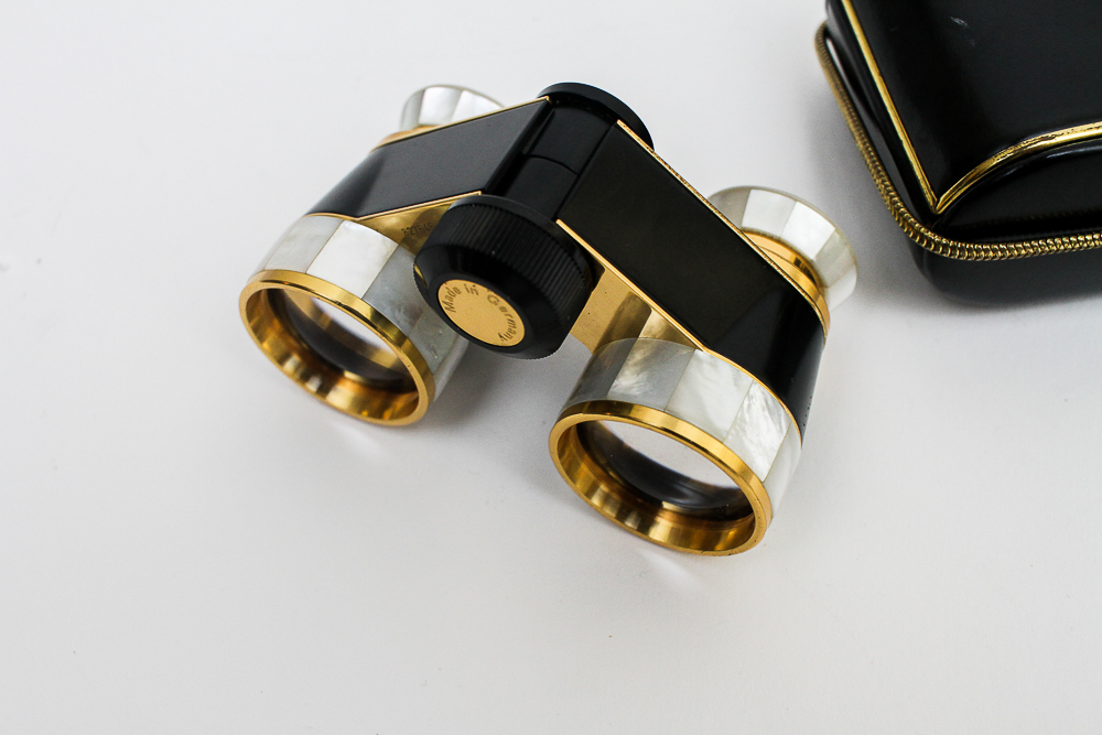 Carl Zeiss "Diadem" Opera Glasses With Mother of Pearl