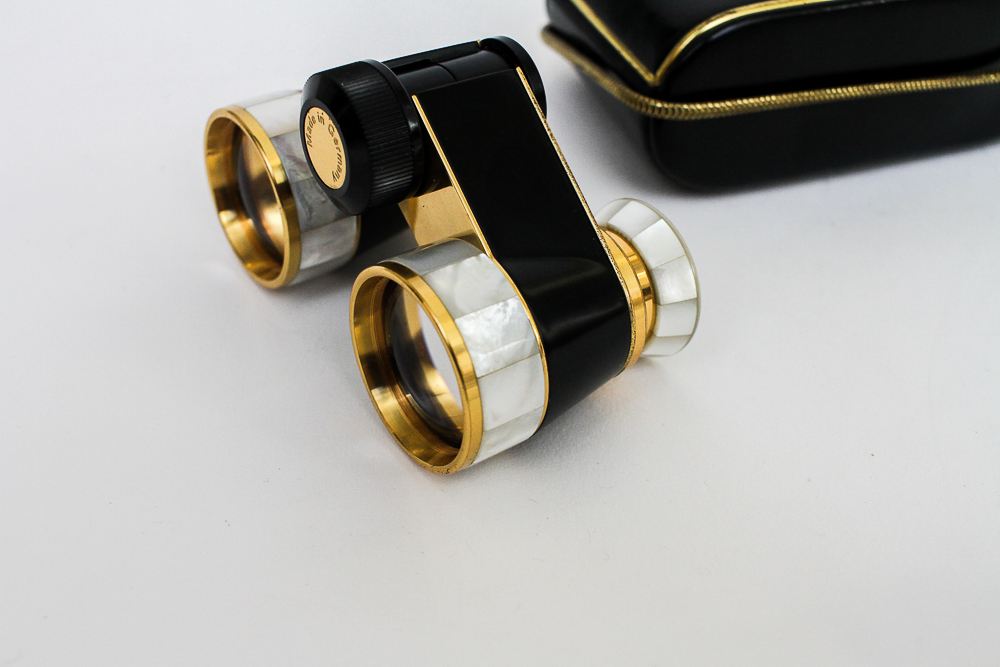 Carl Zeiss "Diadem" Opera Glasses With Mother of Pearl