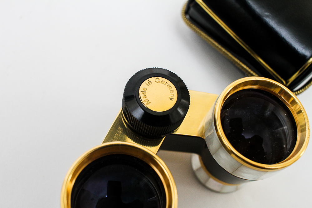 Carl Zeiss "Diadem" Opera Glasses With Mother of Pearl