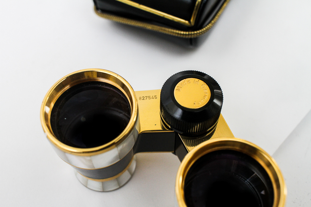 Carl Zeiss "Diadem" Opera Glasses With Mother of Pearl