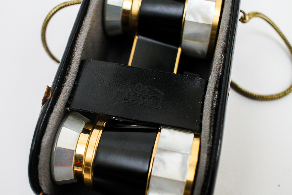 Carl Zeiss "Diadem" Opera Glasses With Mother of Pearl