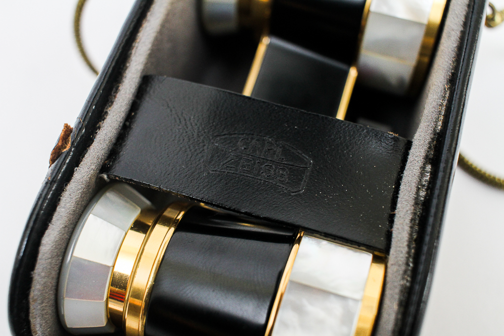 Carl Zeiss "Diadem" Opera Glasses With Mother of Pearl