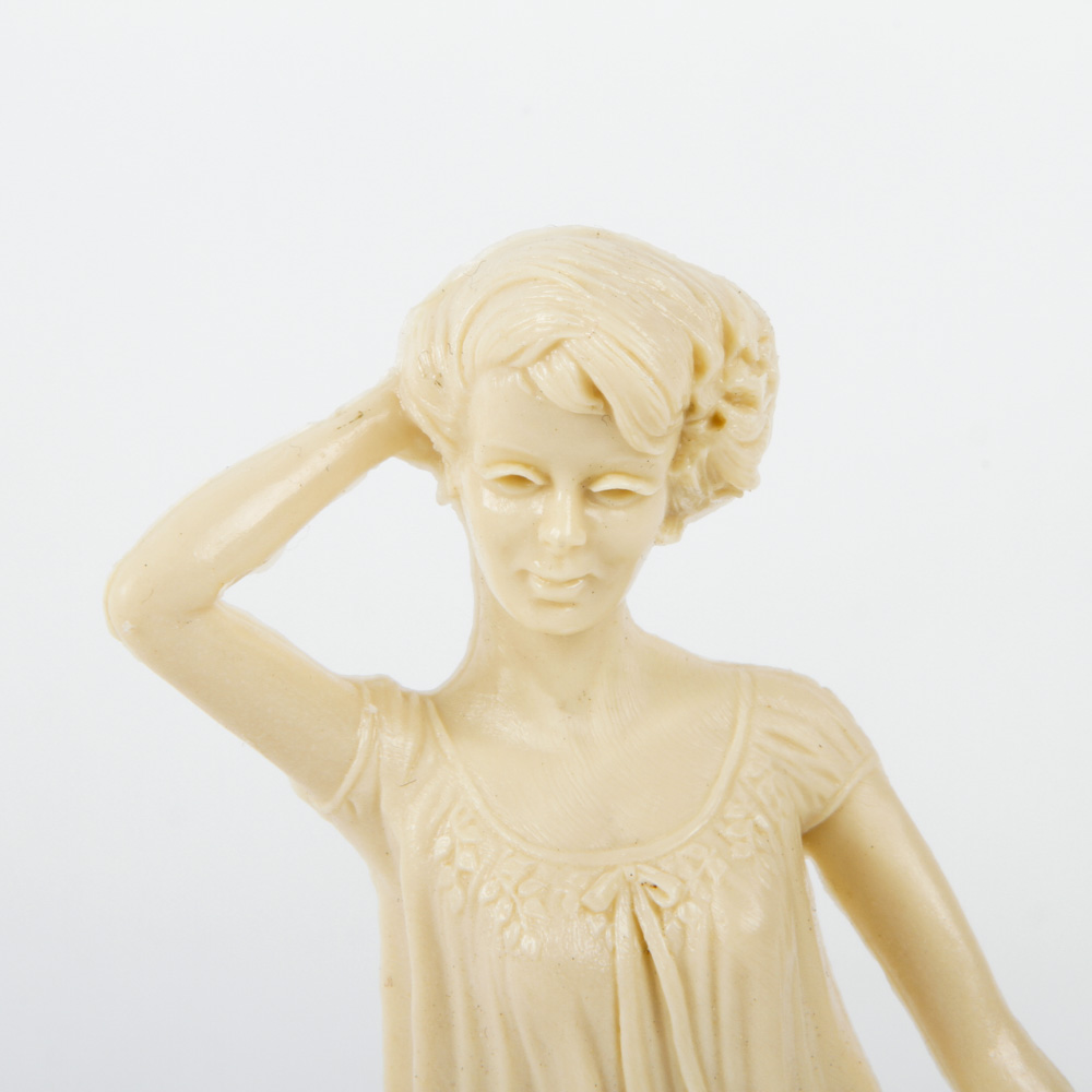 Collection of Vintage Louis Marx & Co. Female Figurines