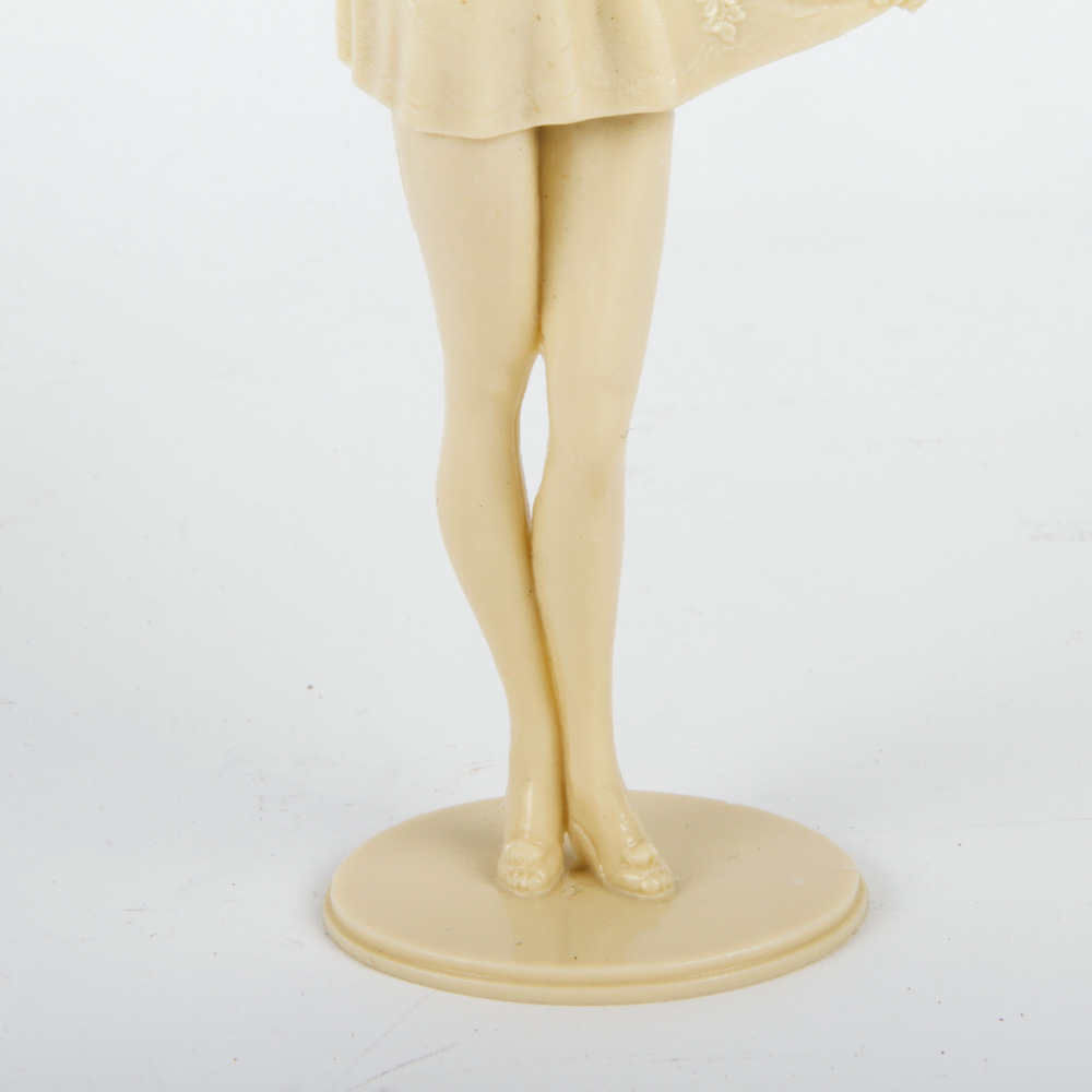 Collection of Vintage Louis Marx & Co. Female Figurines