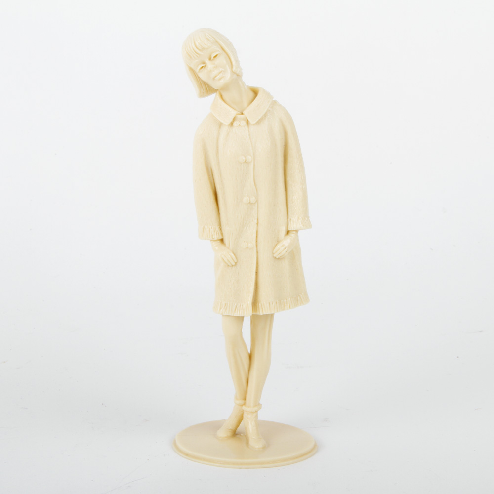 Collection of Vintage Louis Marx & Co. Female Figurines