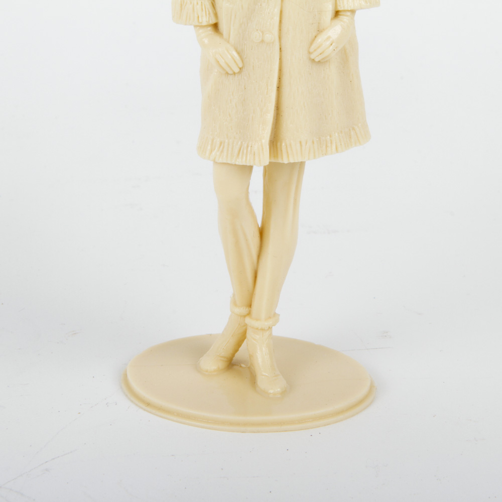 Collection of Vintage Louis Marx & Co. Female Figurines