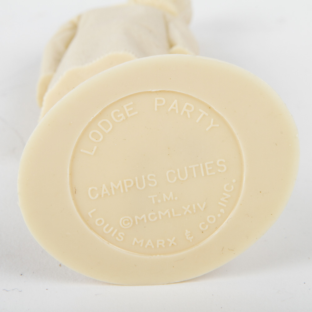 Collection of Vintage Louis Marx & Co. Female Figurines