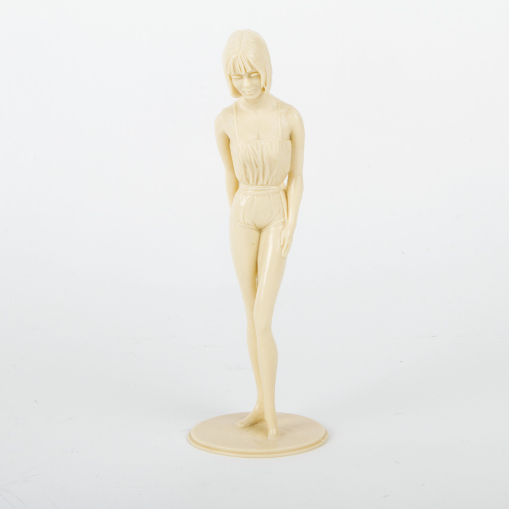 Collection of Vintage Louis Marx & Co. Female Figurines