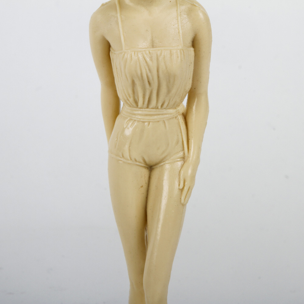 Collection of Vintage Louis Marx & Co. Female Figurines