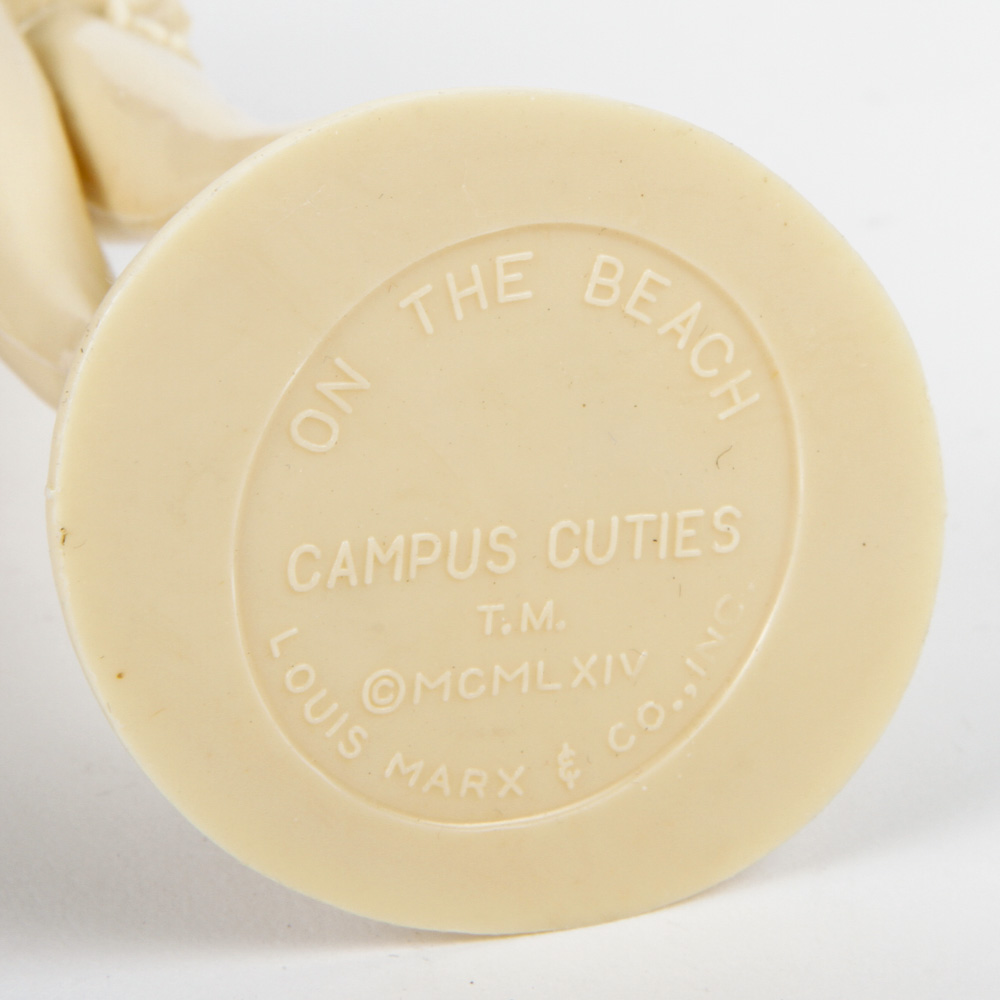 Collection of Vintage Louis Marx & Co. Female Figurines