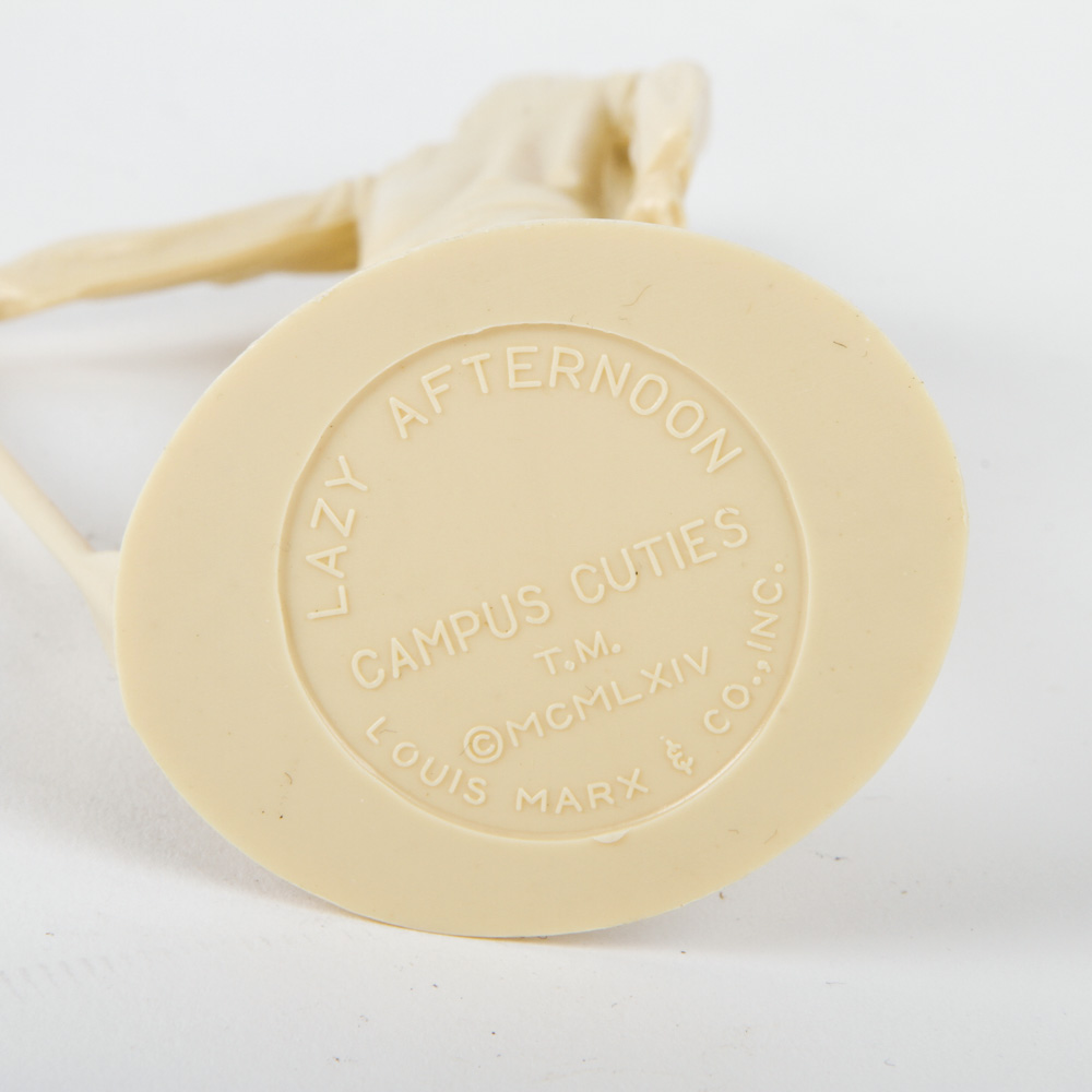 Collection of Vintage Louis Marx & Co. Female Figurines