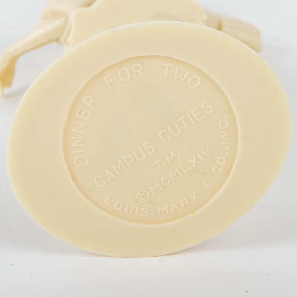 Collection of Vintage Louis Marx & Co. Female Figurines