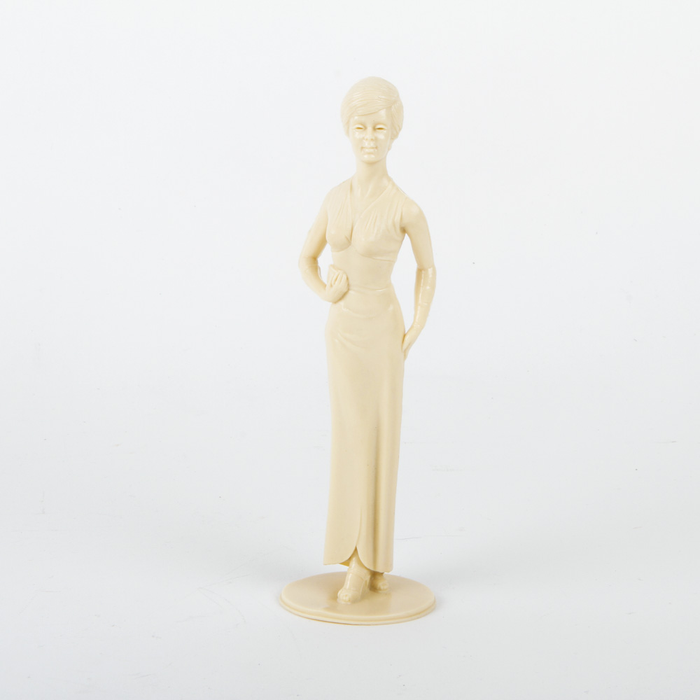 Collection of Vintage Louis Marx & Co. Female Figurines