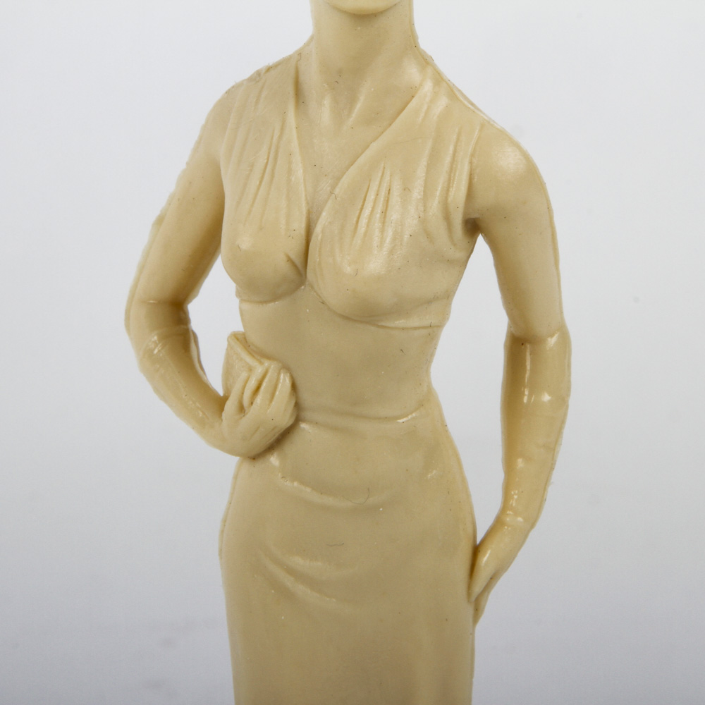 Collection of Vintage Louis Marx & Co. Female Figurines