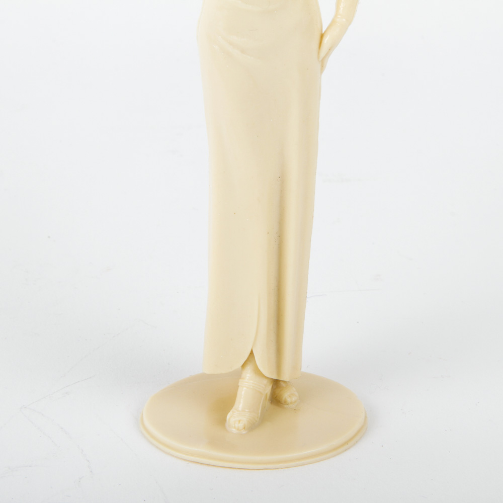 Collection of Vintage Louis Marx & Co. Female Figurines