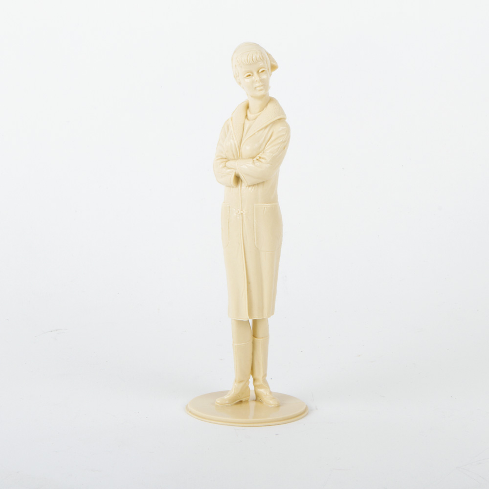 Collection of Vintage Louis Marx & Co. Female Figurines