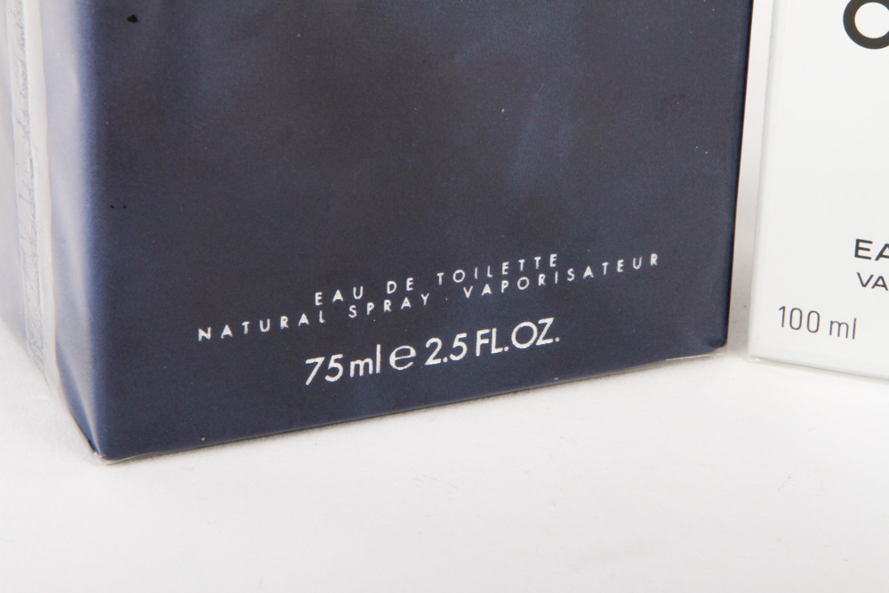 Dolce & Gabbana and Chanel Eau de Toilette Fragrances for Men