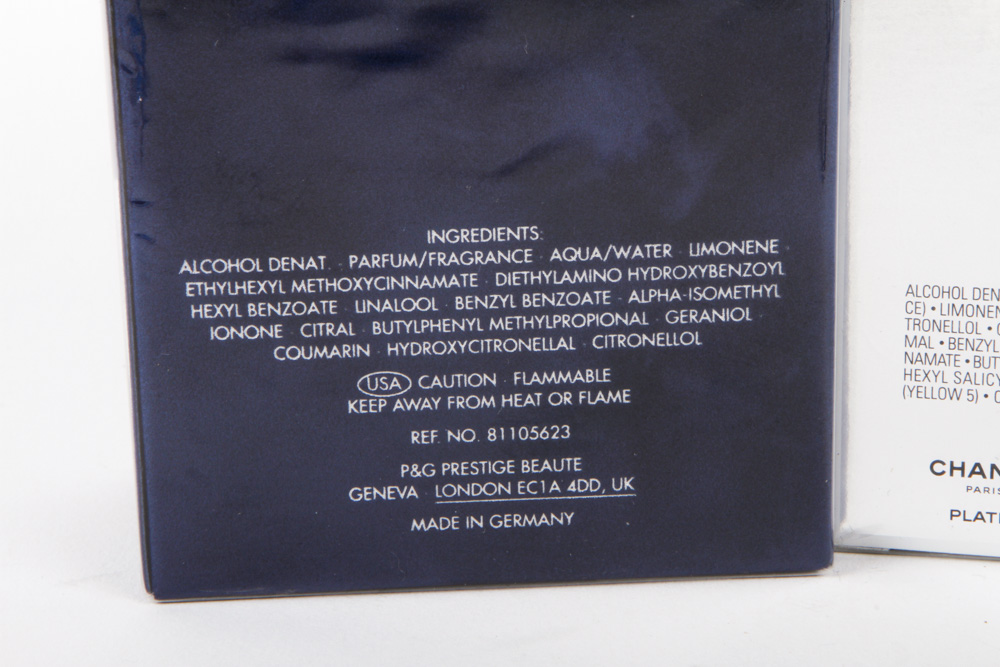 Dolce & Gabbana and Chanel Eau de Toilette Fragrances for Men