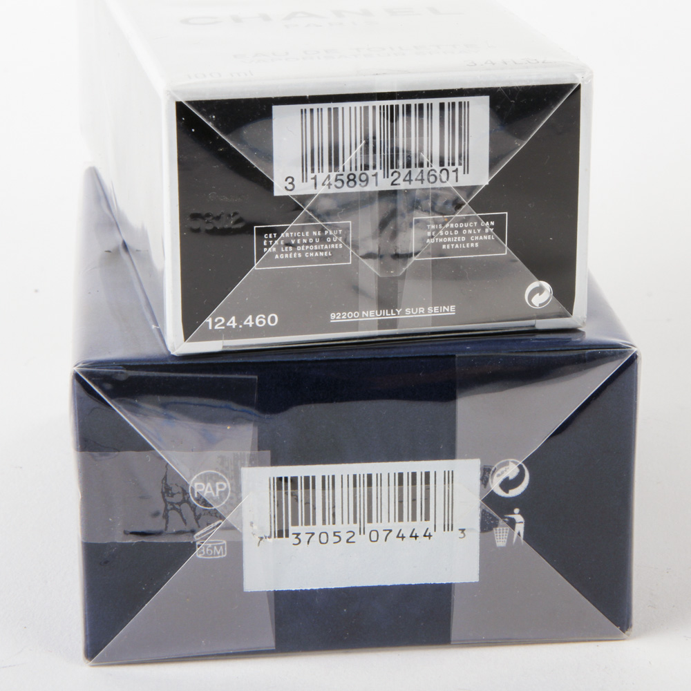 Dolce & Gabbana and Chanel Eau de Toilette Fragrances for Men