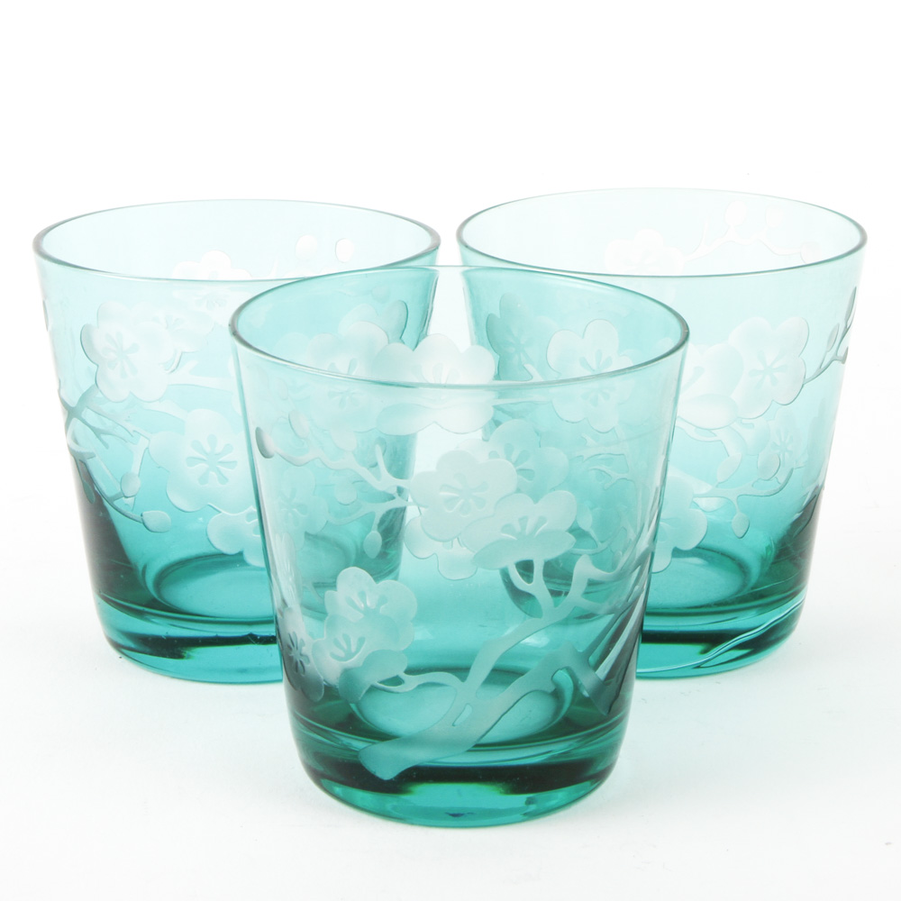 Tinted Glass Tumblers