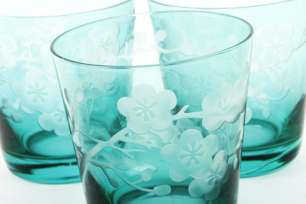 Tinted Glass Tumblers