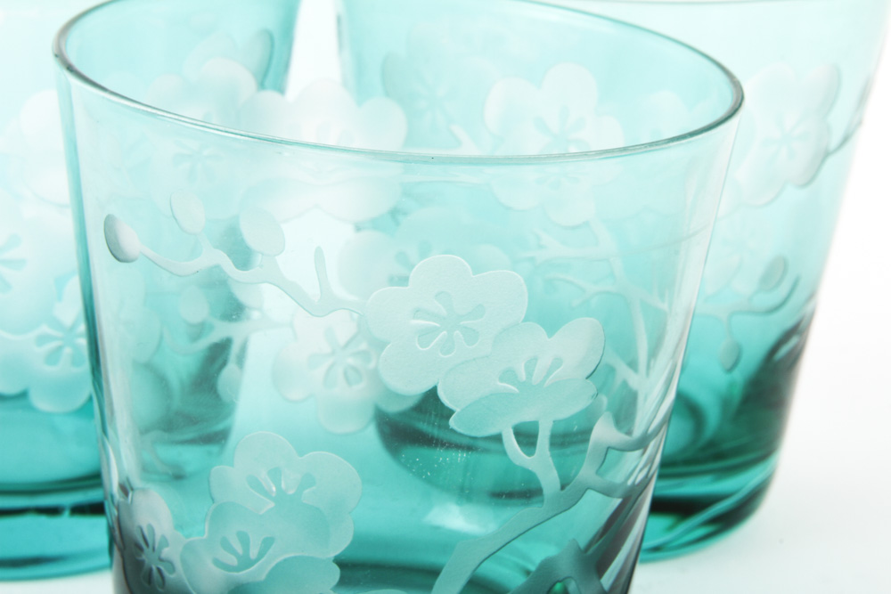 Tinted Glass Tumblers