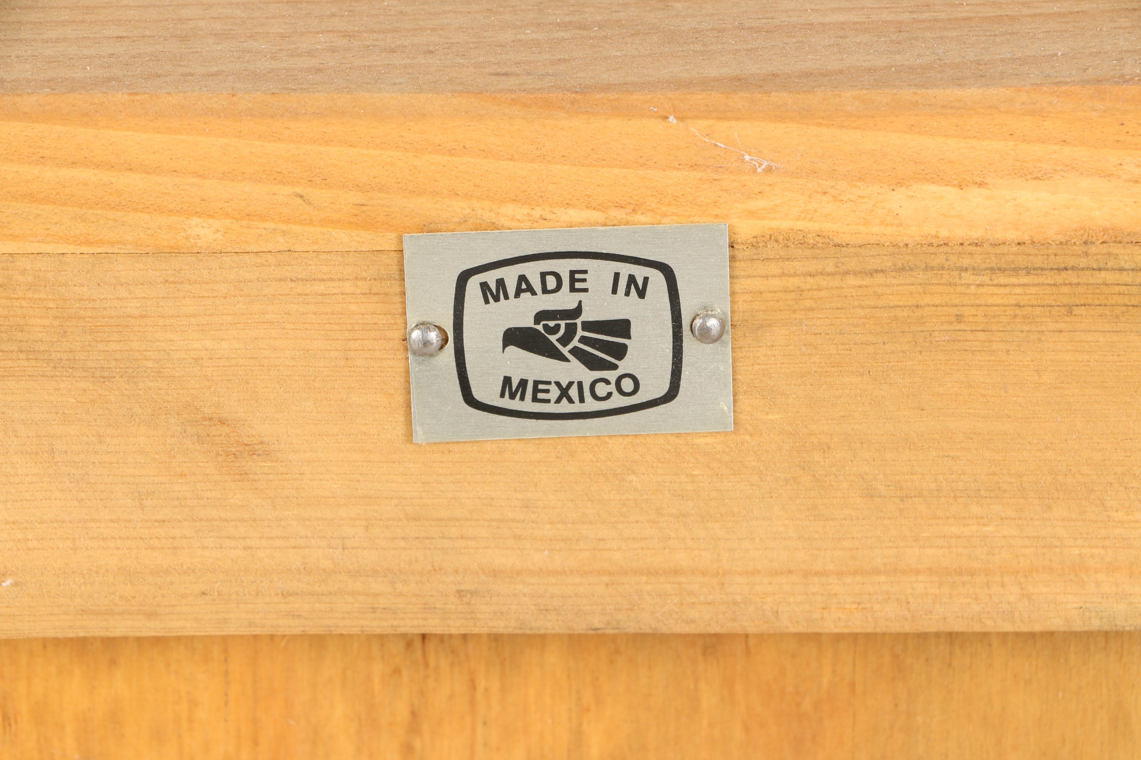 Mission Style Storage Bench