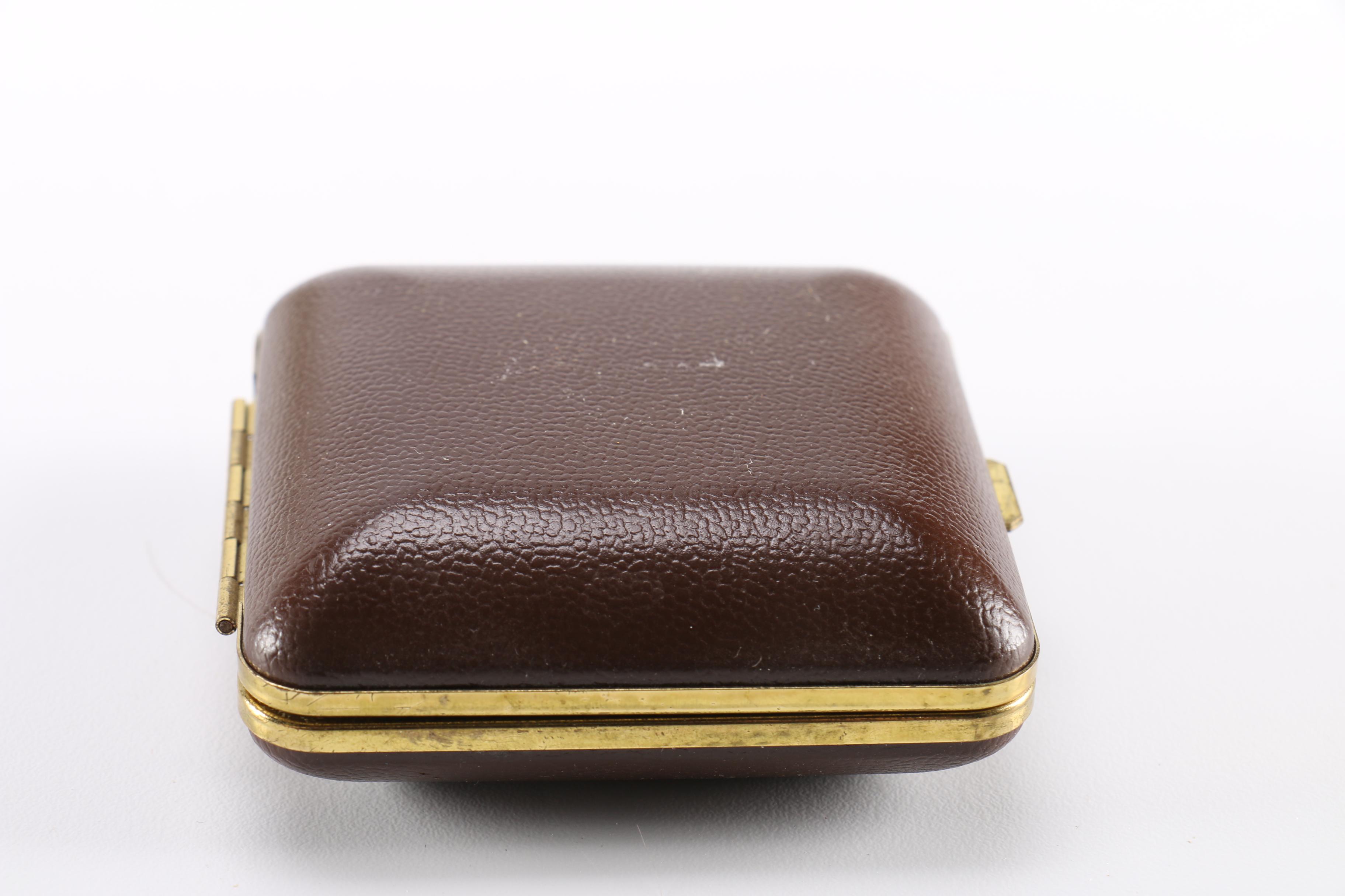 Brighton and Linden Travel Clocks with Porcelain Trinket Box