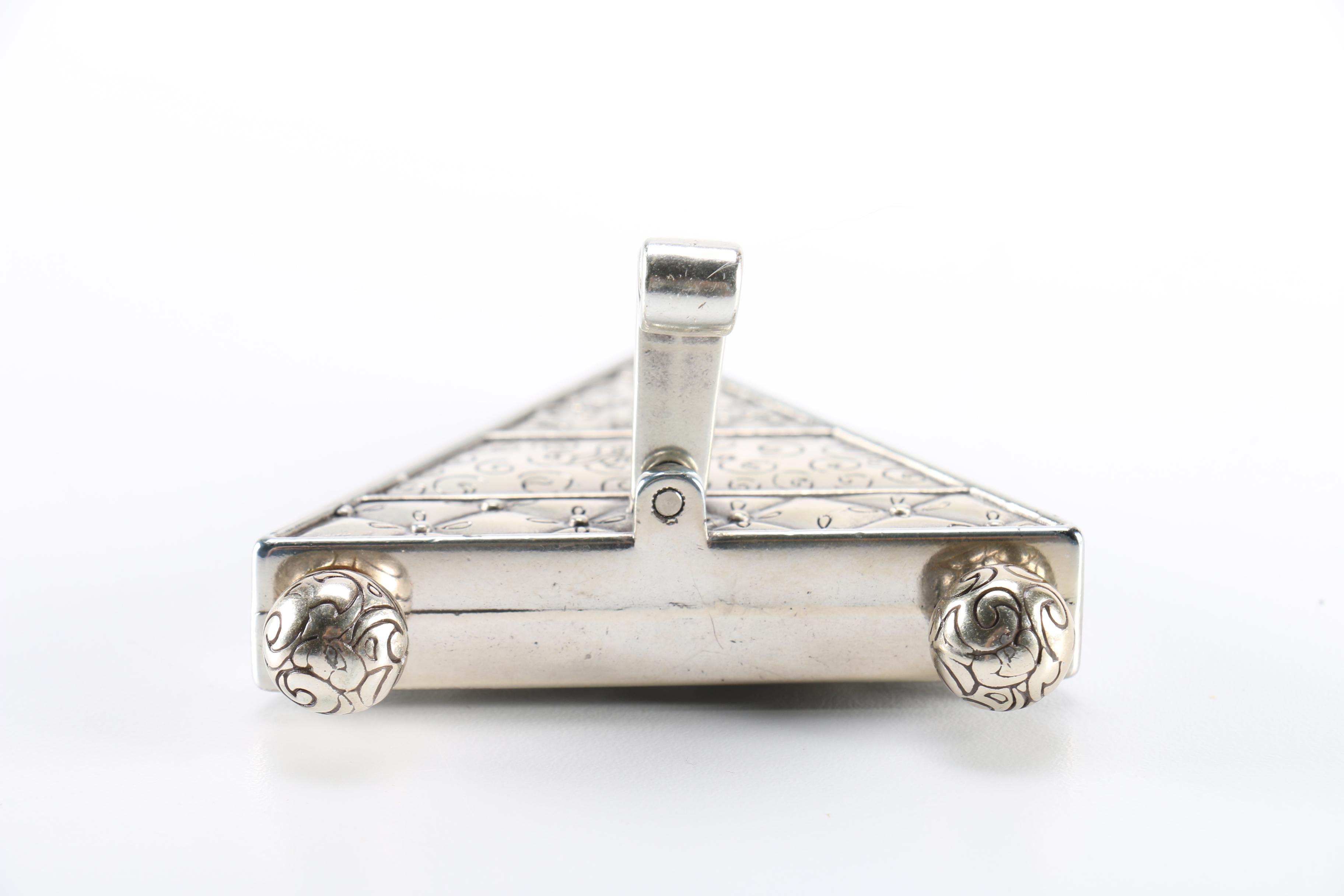 Brighton and Linden Travel Clocks with Porcelain Trinket Box