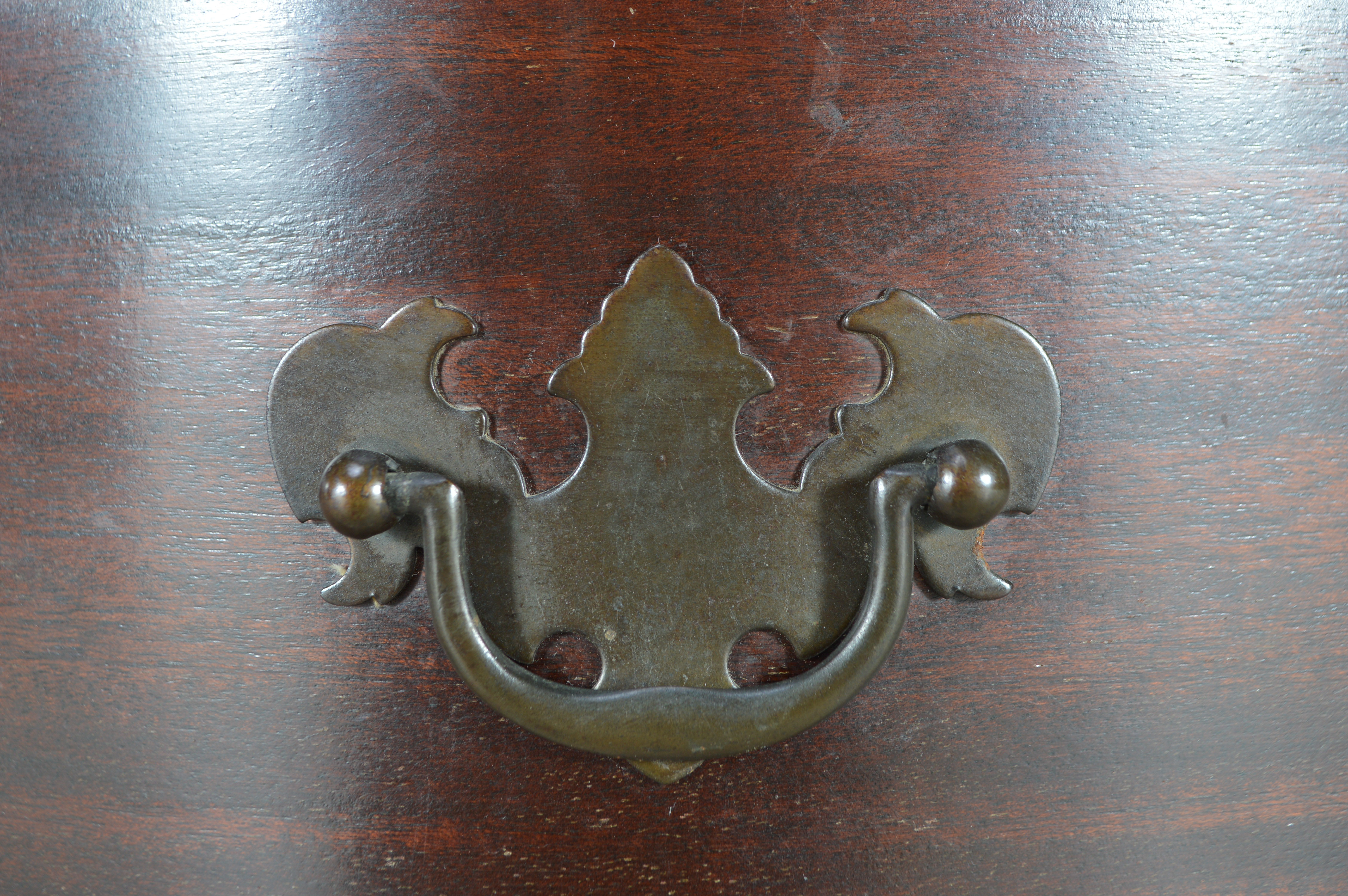 Vintage Chippendale Style Secretary Bookcase by Maddox