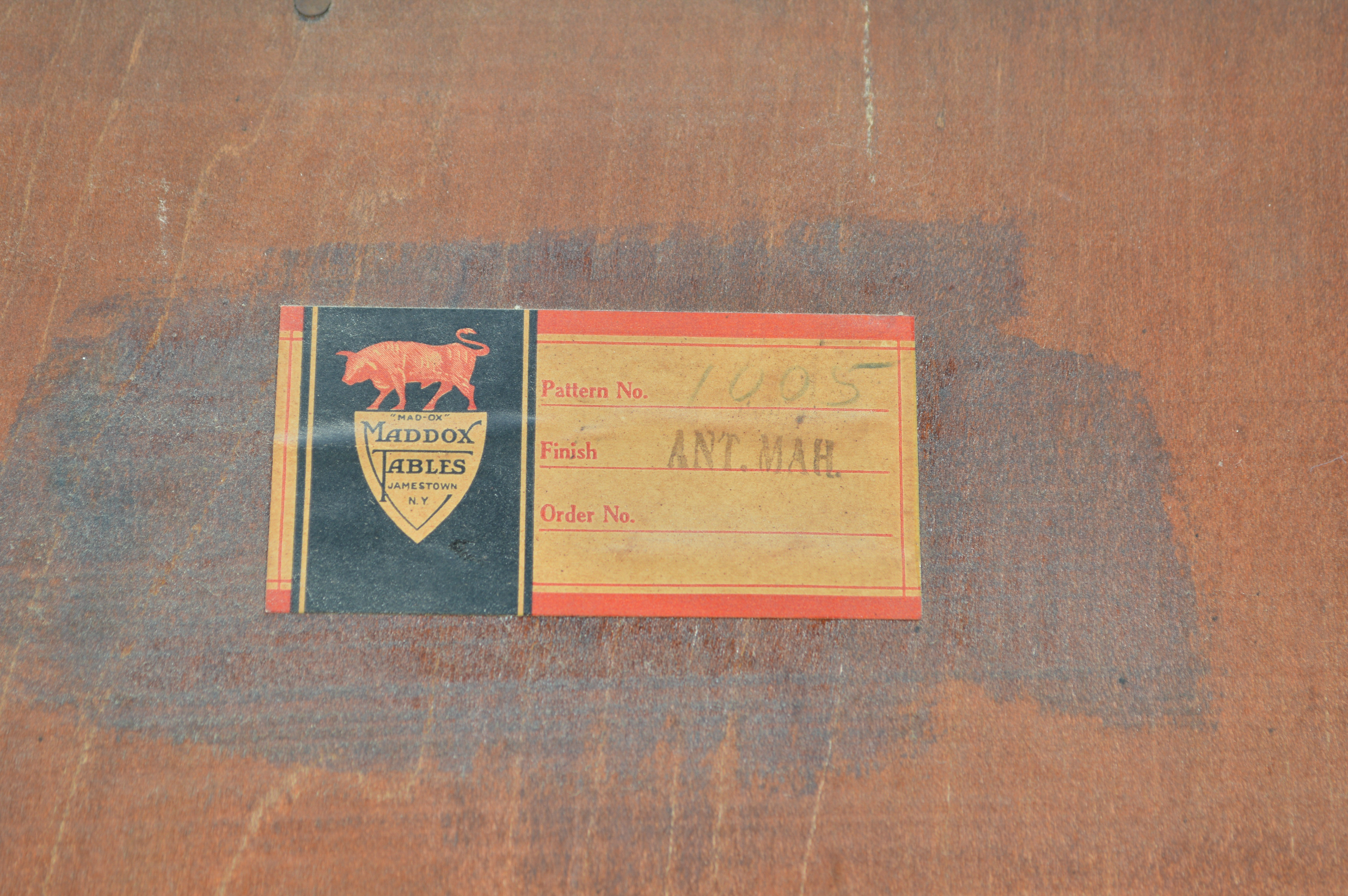 Vintage Chippendale Style Secretary Bookcase by Maddox