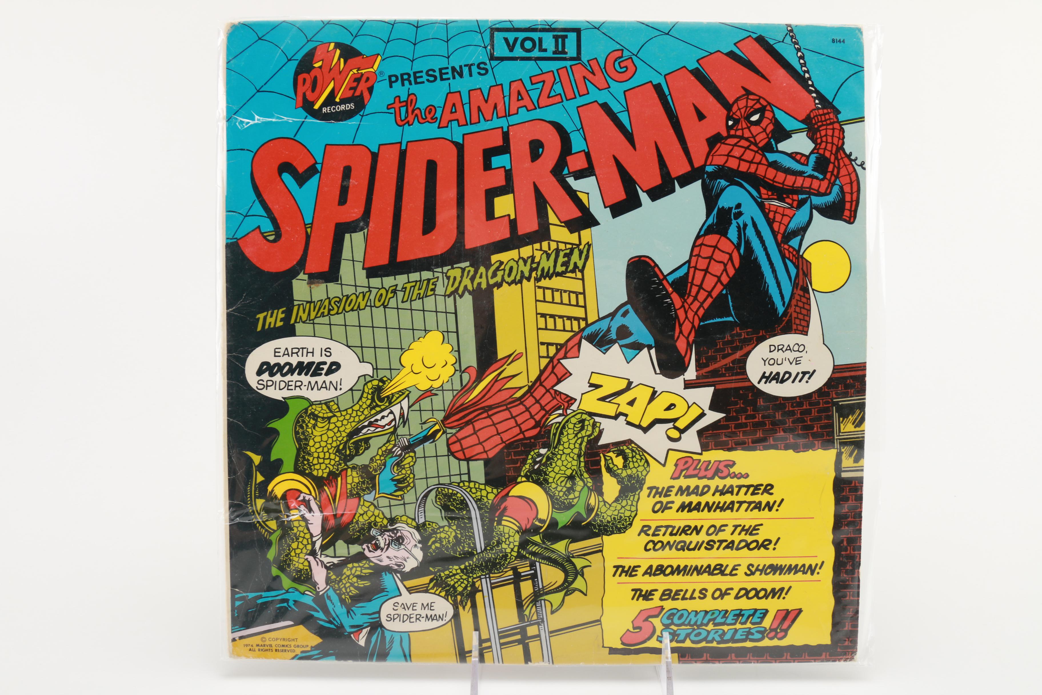 Spider-Man, "Chipmunks Sing Beatles" and Other Children's LPs
