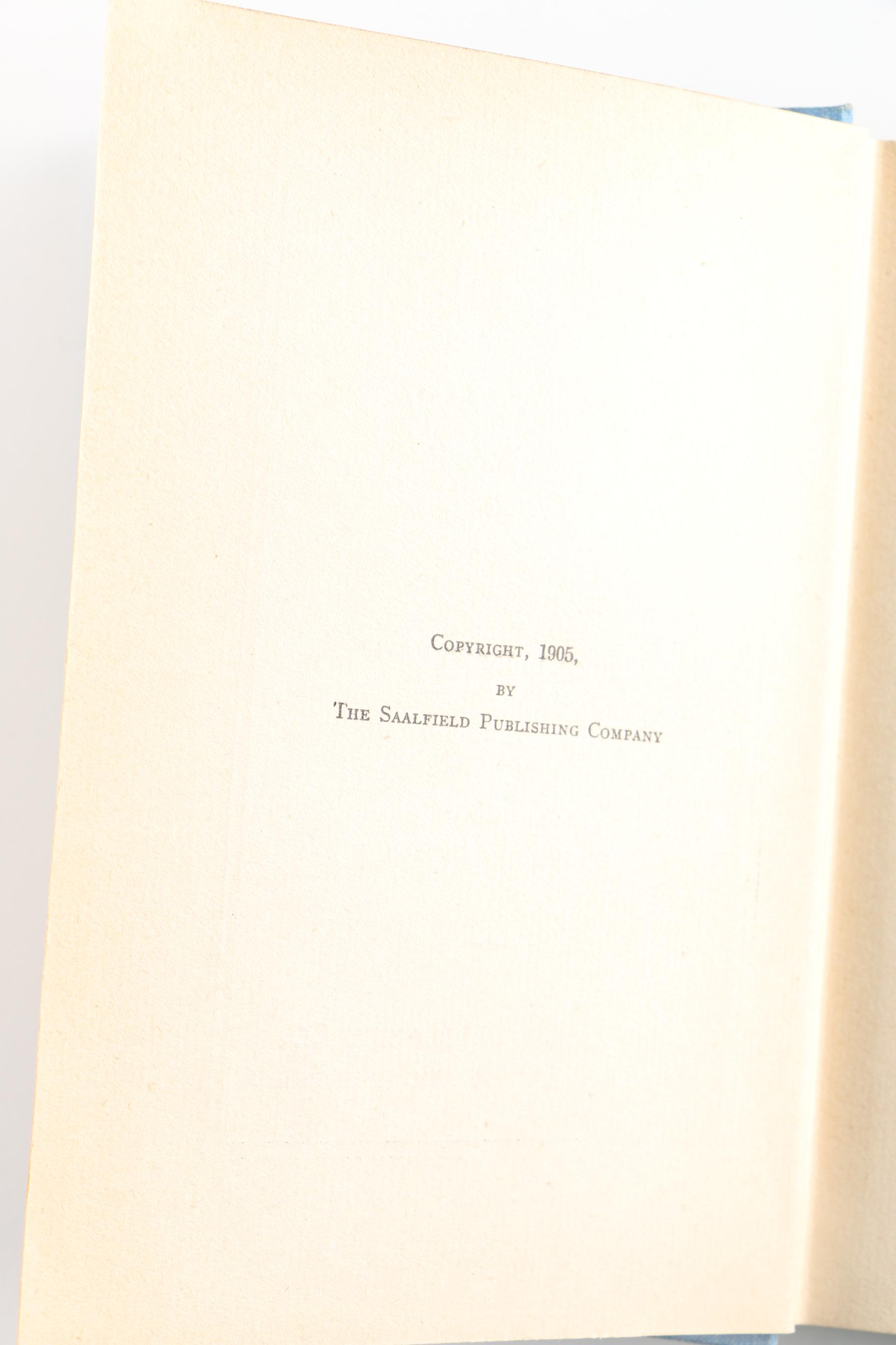 Antique Hardcover Books