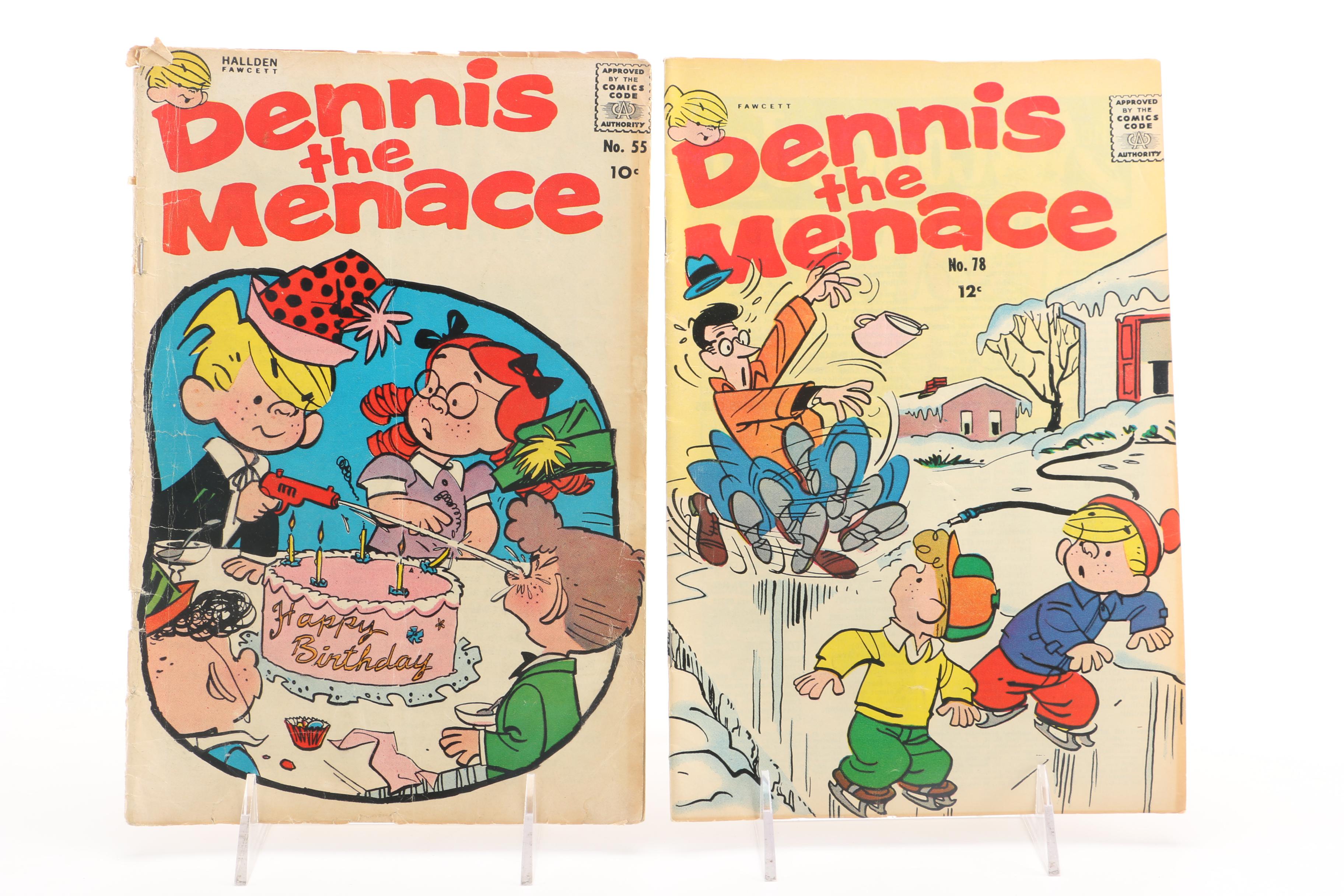 1960s Hallden "Dennis the Menace" Comic Books