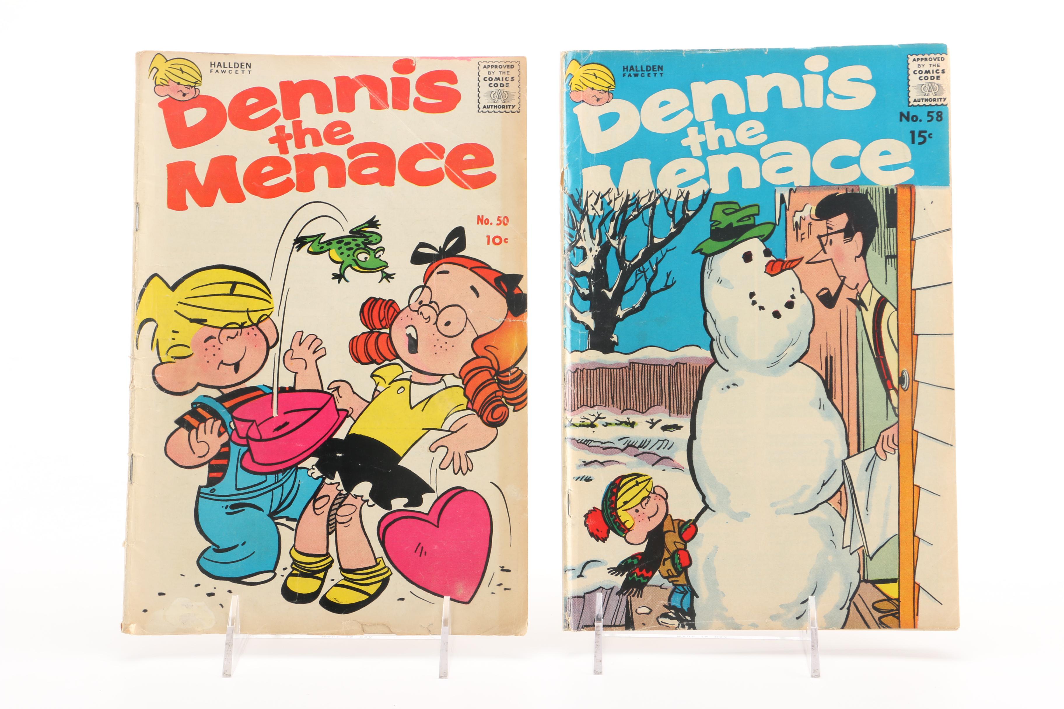 1960s Hallden "Dennis the Menace" Comic Books