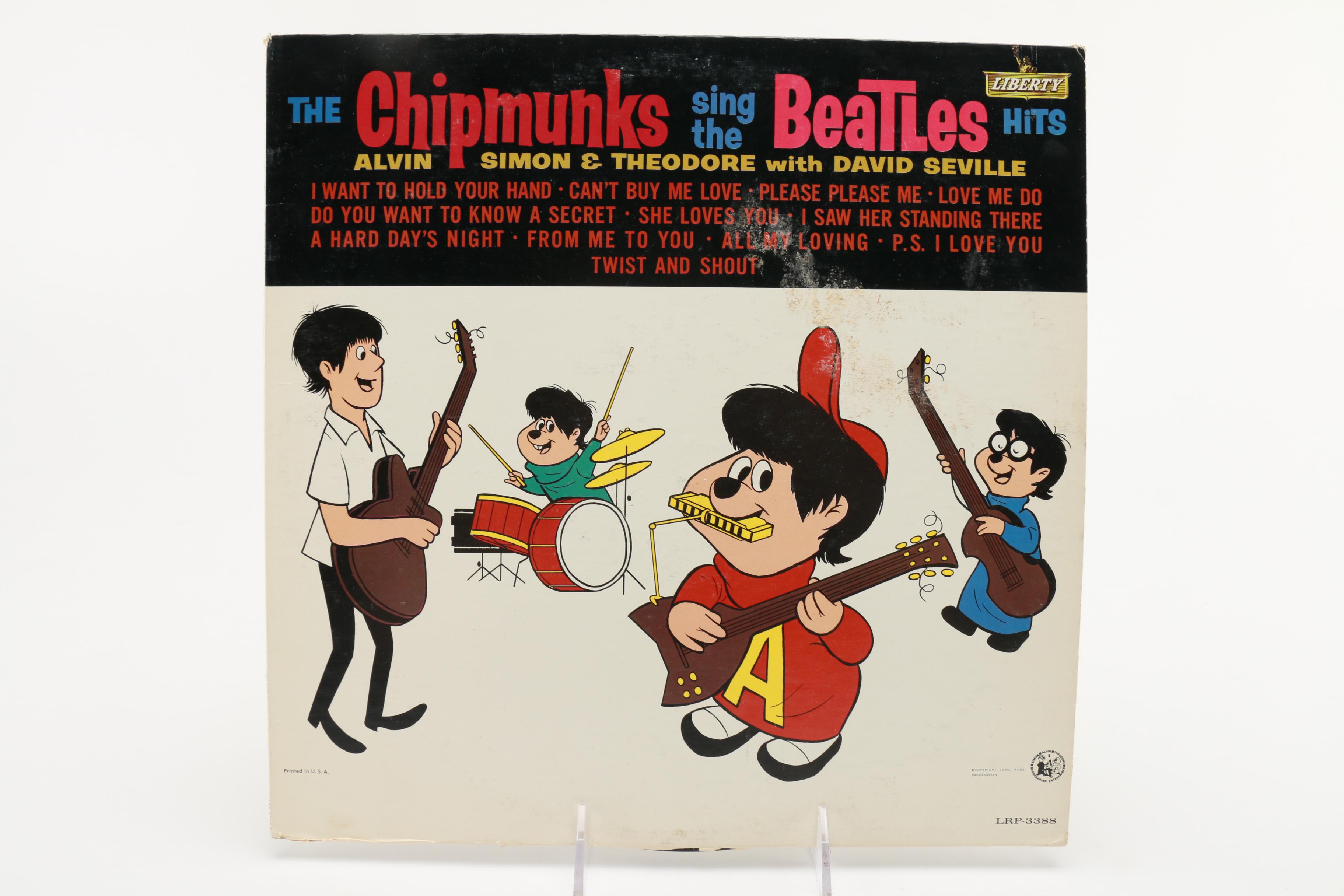 Spider-Man, "Chipmunks Sing Beatles" and Other Children's LPs