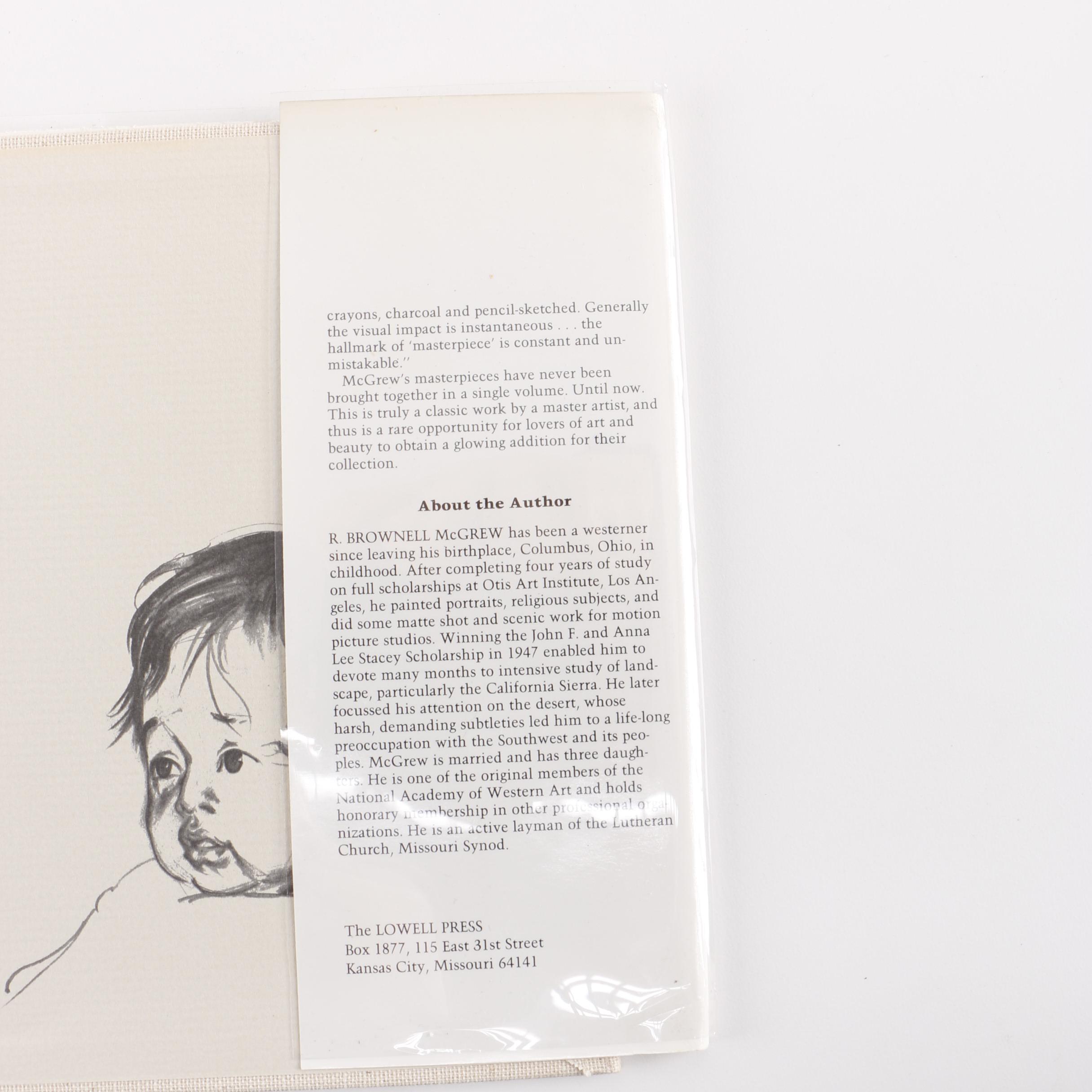 R. Brownell McGrew Art Book Featuring Original Drawings