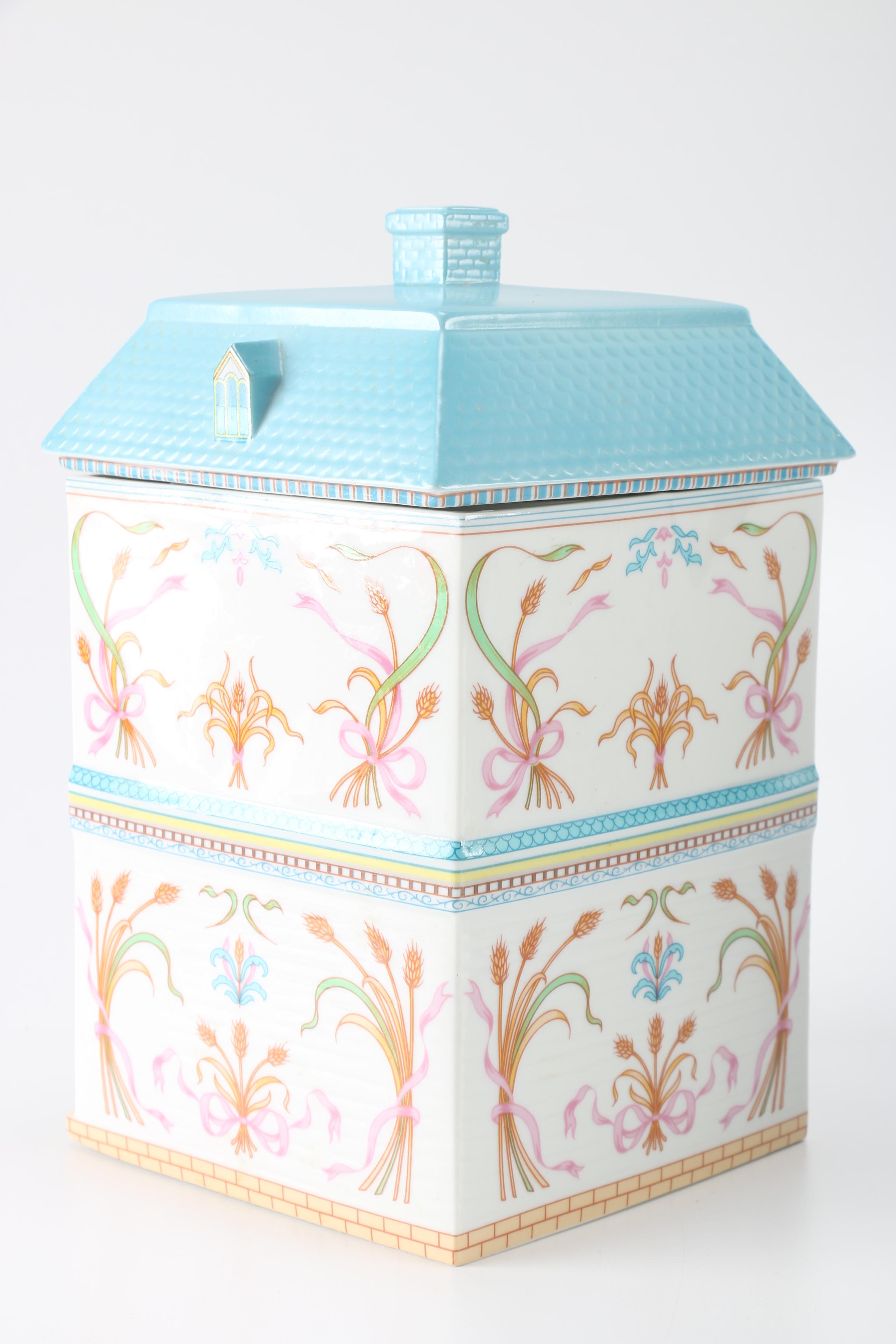 Lenox Porcelain "Village" Canisters