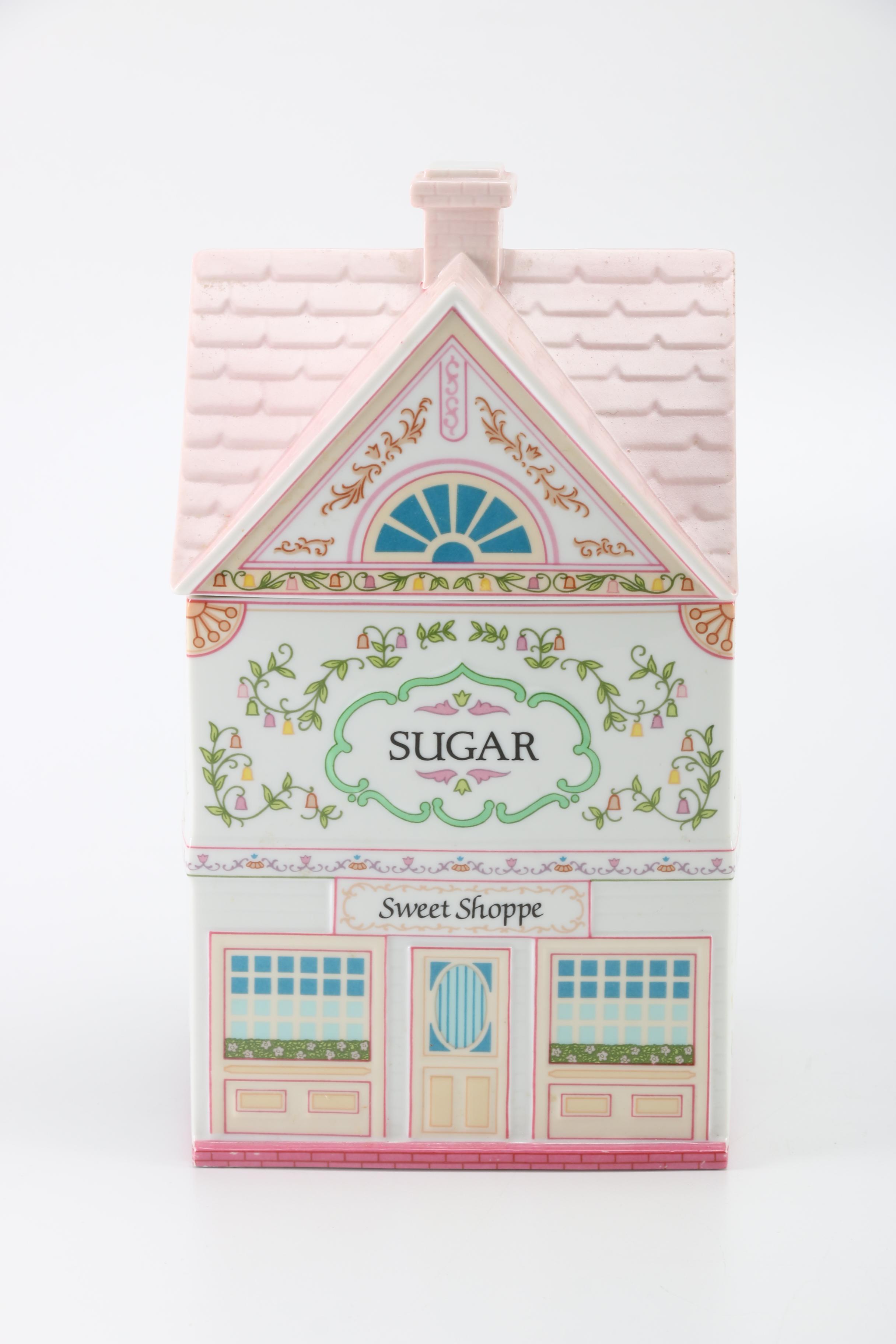 Lenox Porcelain "Village" Canisters