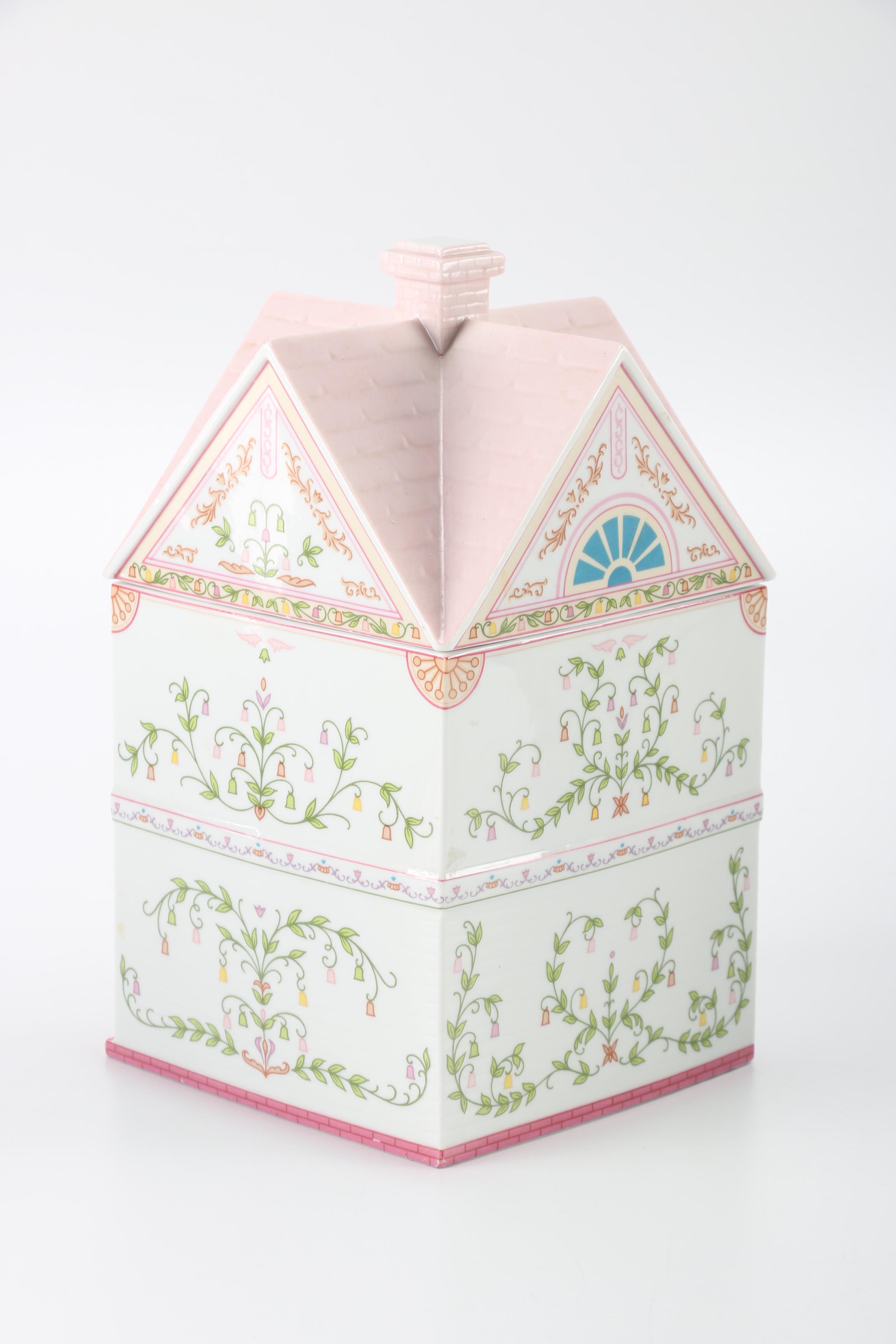Lenox Porcelain "Village" Canisters