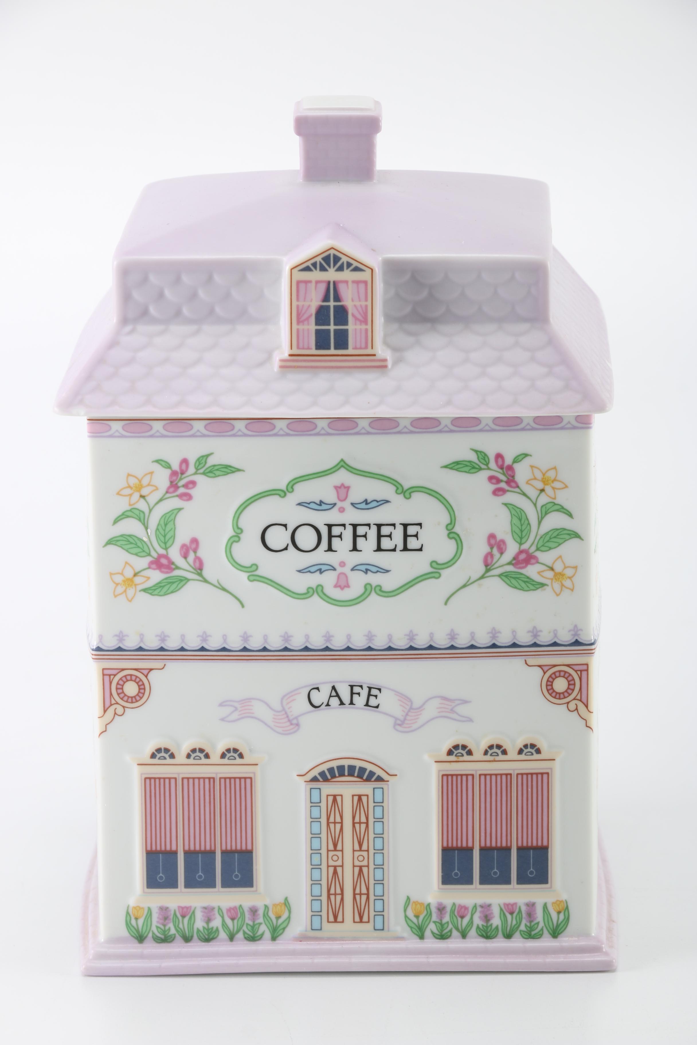 Lenox Porcelain "Village" Canisters