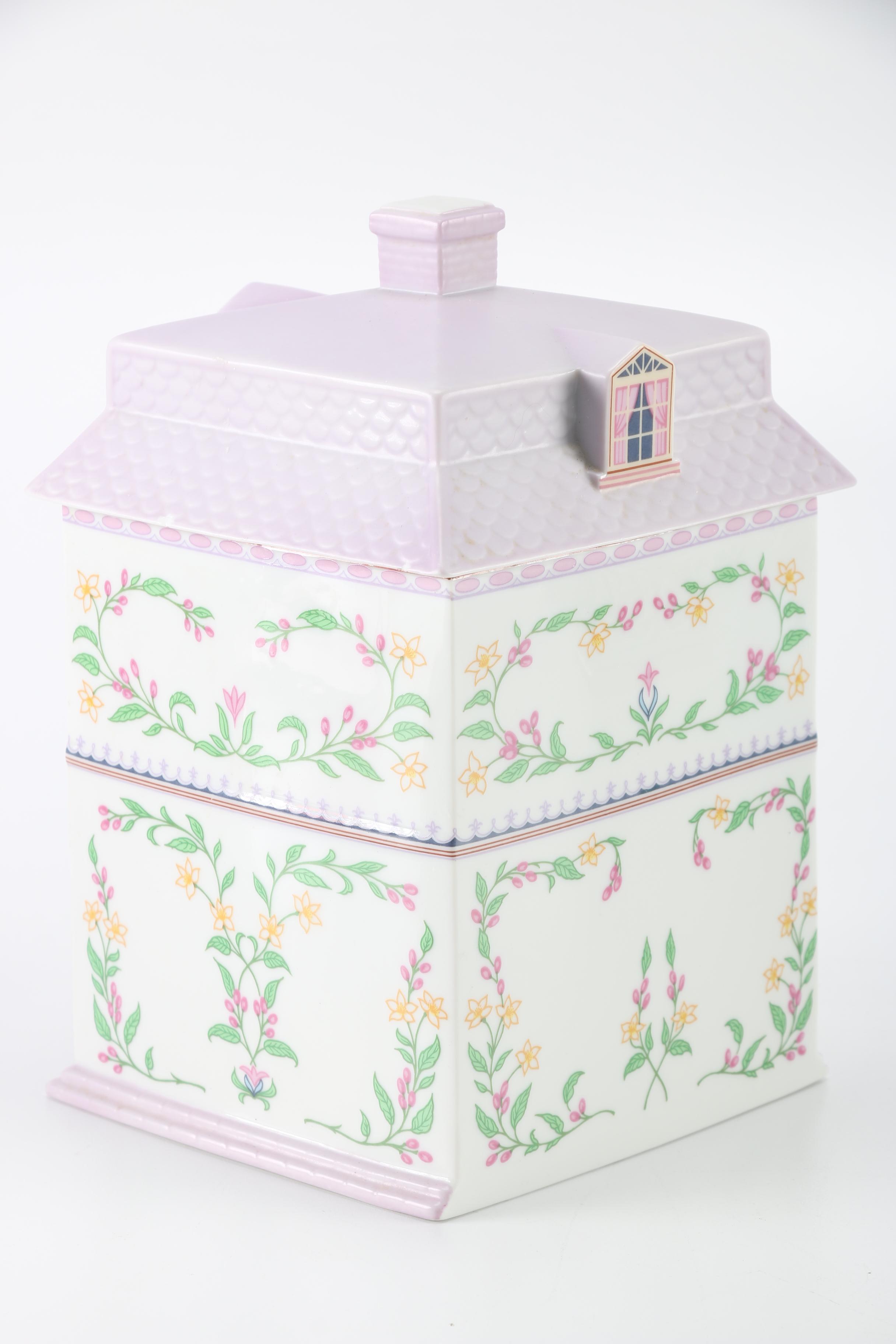 Lenox Porcelain "Village" Canisters
