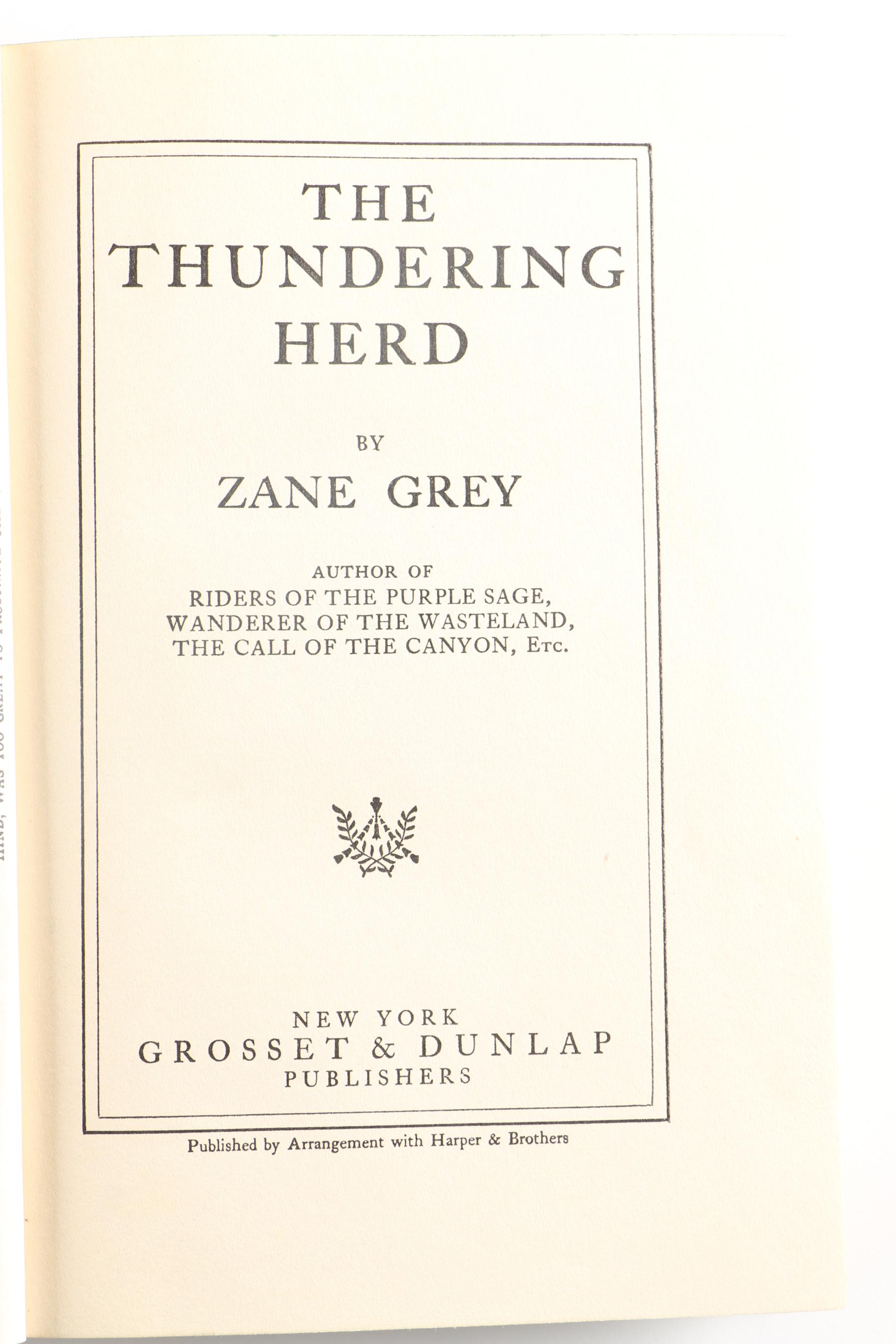 Vintage Western Americana Literature