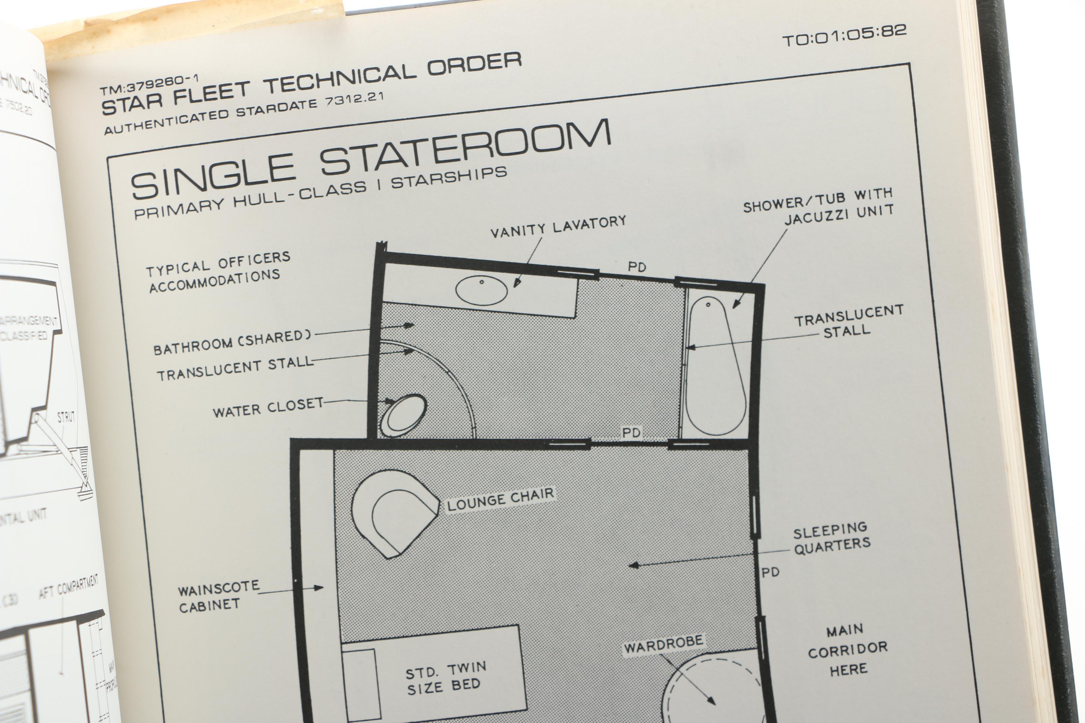 1975 Star Trek "Star Fleet Technical Manual"