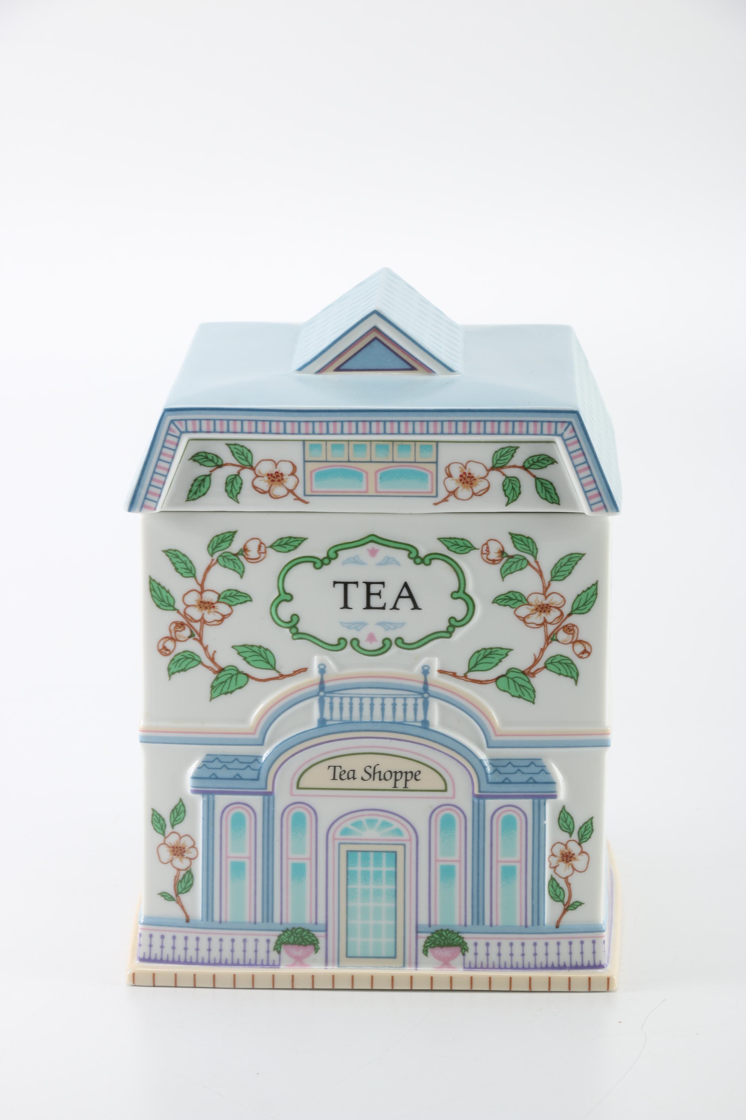 Lenox Porcelain "Village" Canisters
