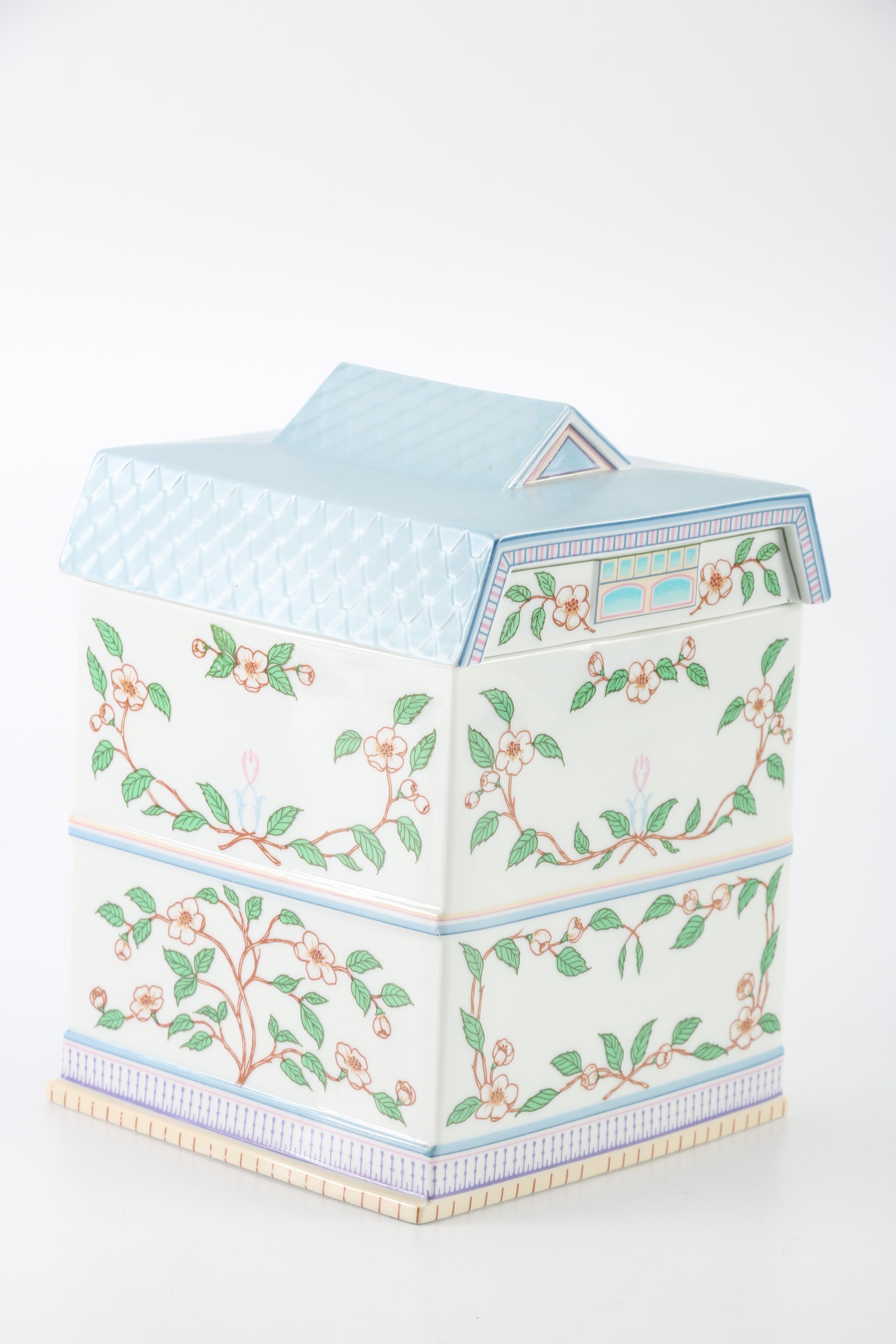 Lenox Porcelain "Village" Canisters