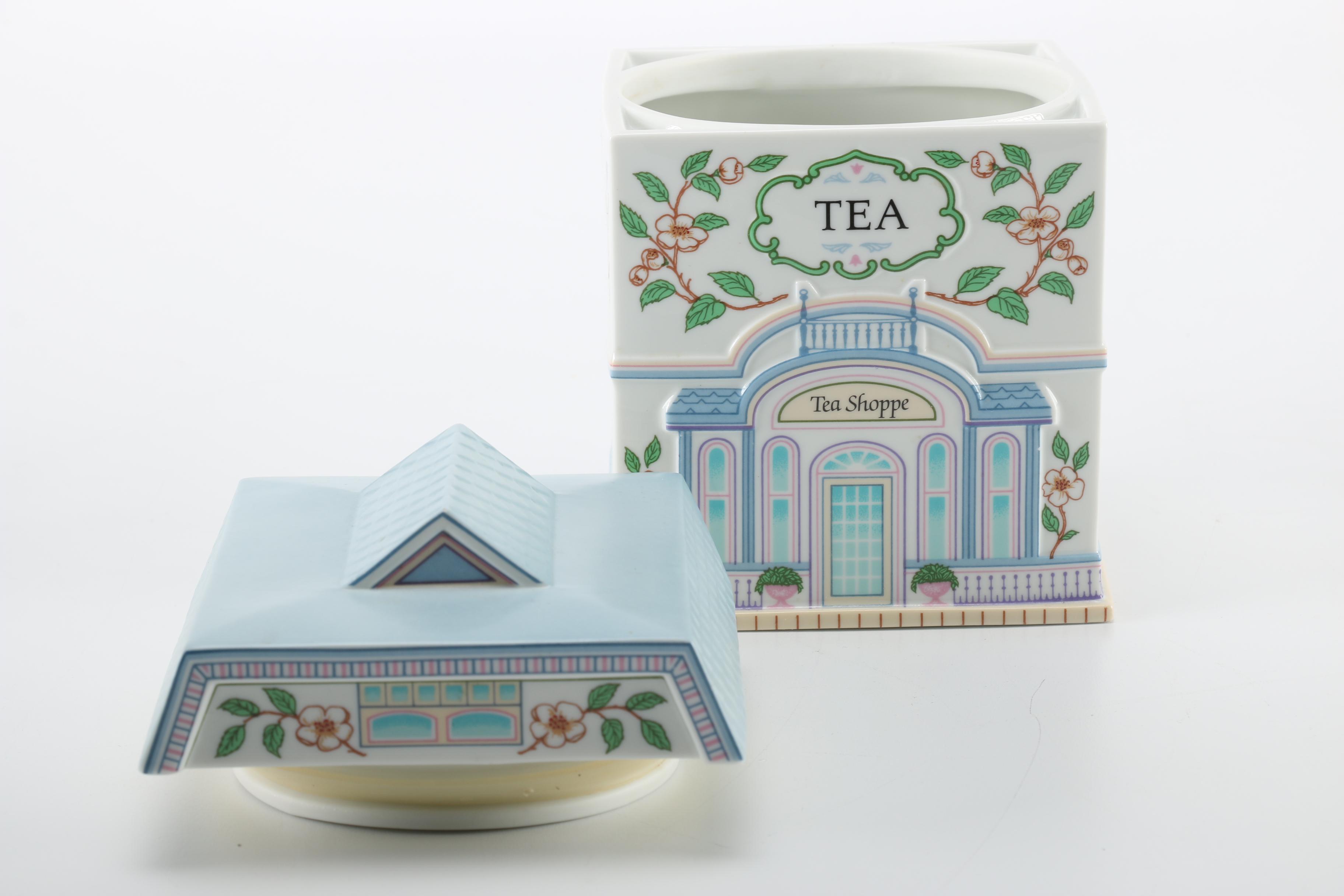 Lenox Porcelain "Village" Canisters
