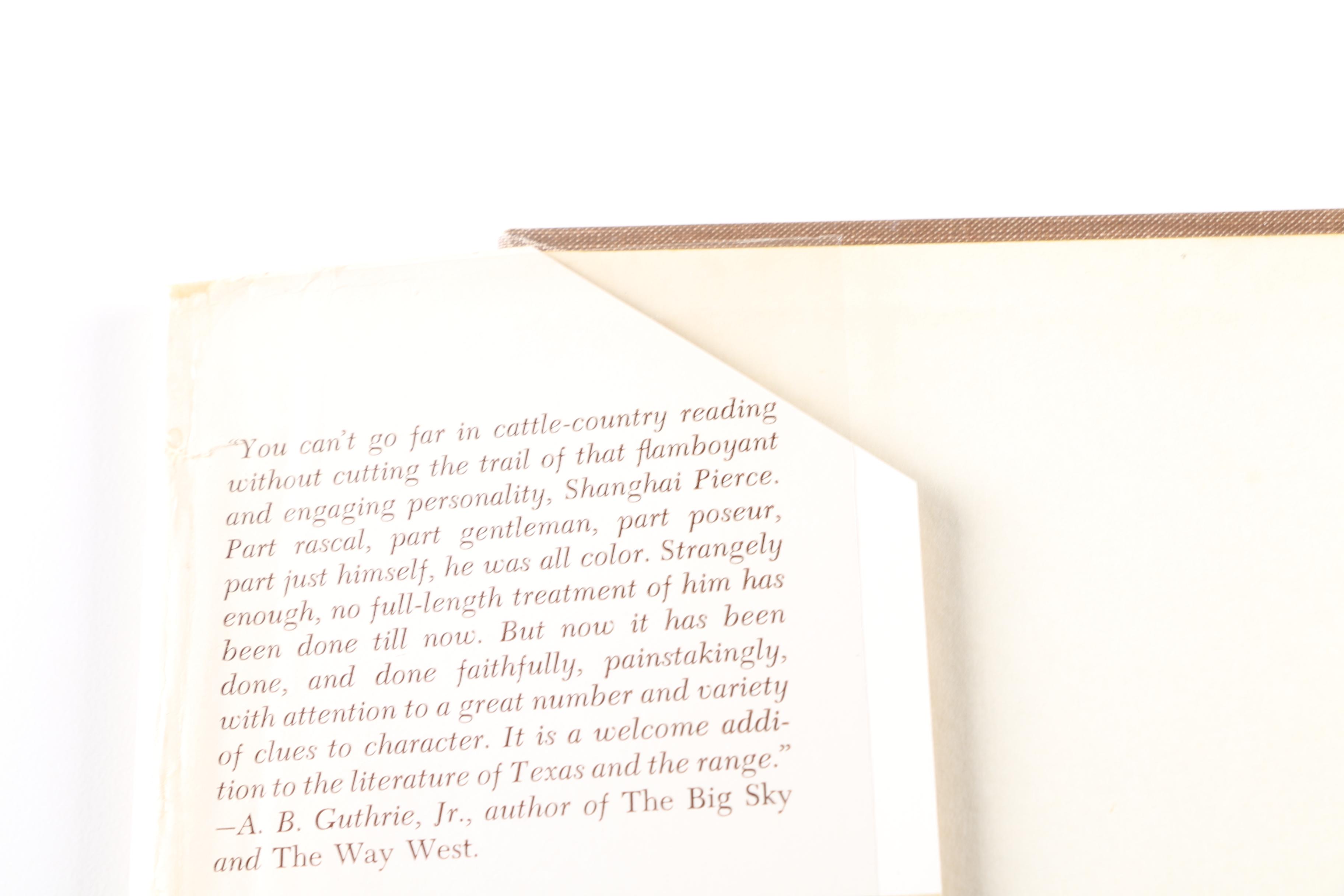 Vintage Western Americana Literature